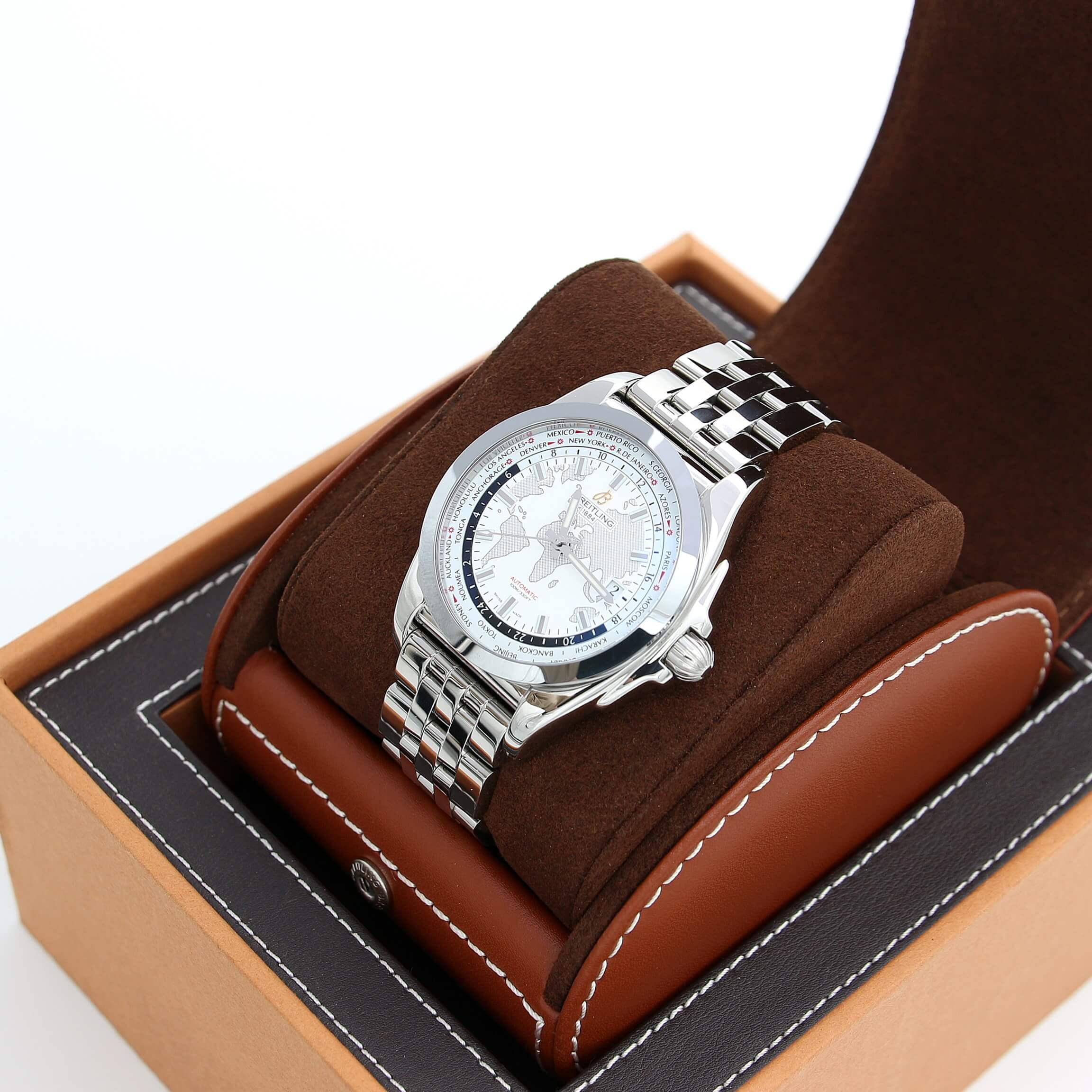 Breitling New Galactic Unitime ref. WB3510U0/A777 - Image 2