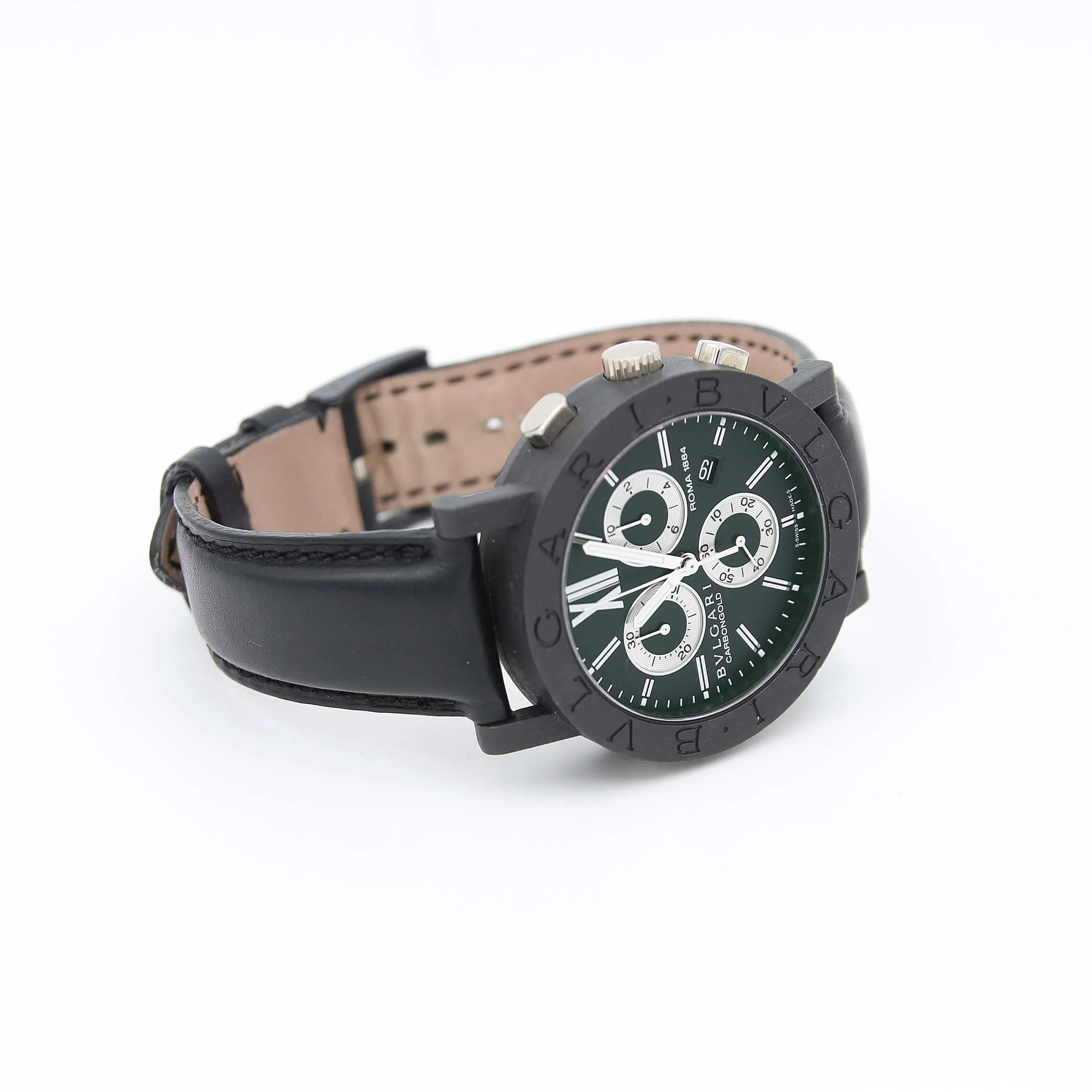 Bulgari Carbon Chronograph Roma ref. BB38CLCH - Image 3