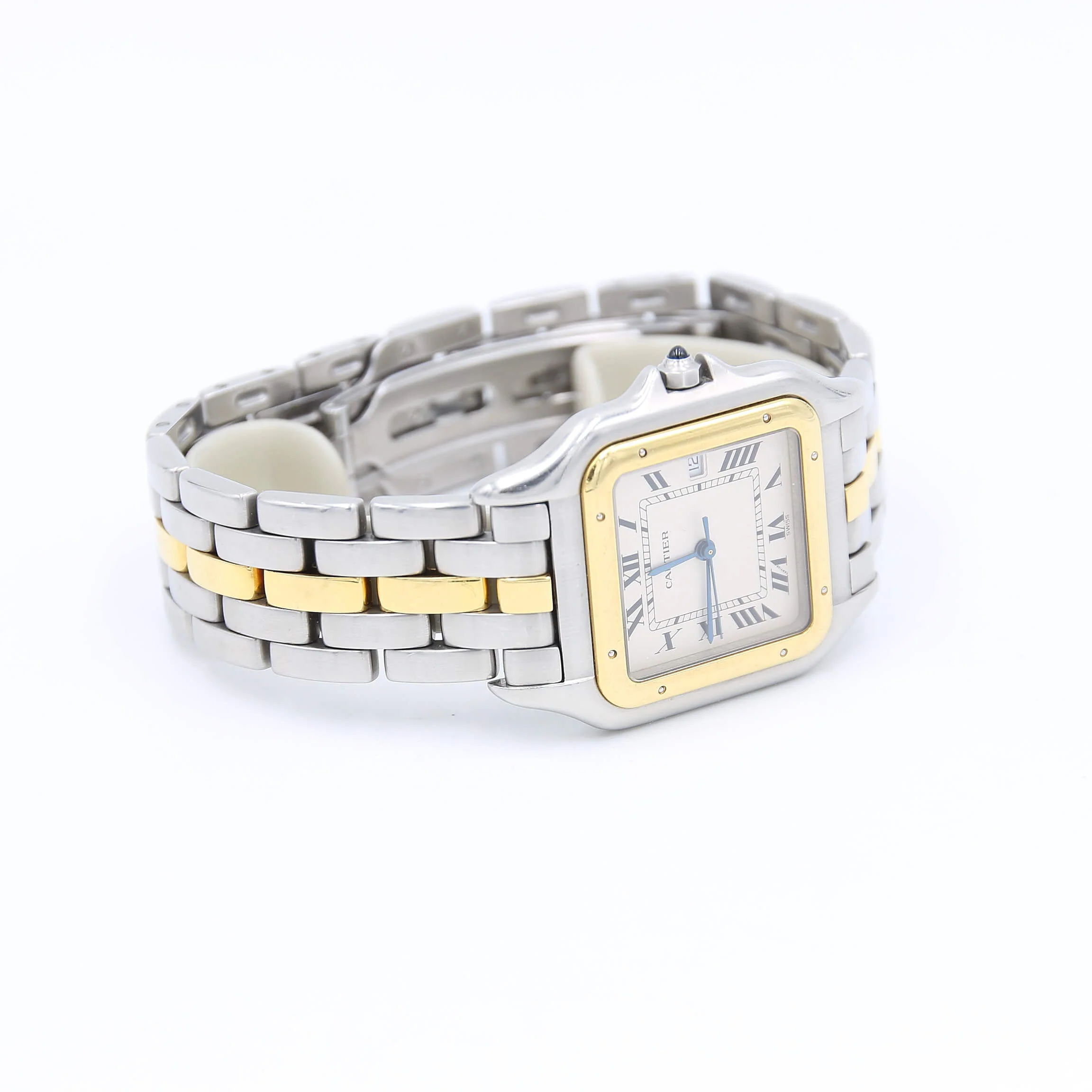Cartier Panthere ref. 187957 Steel and 18K Gold with One Line Bracelet - Image 3