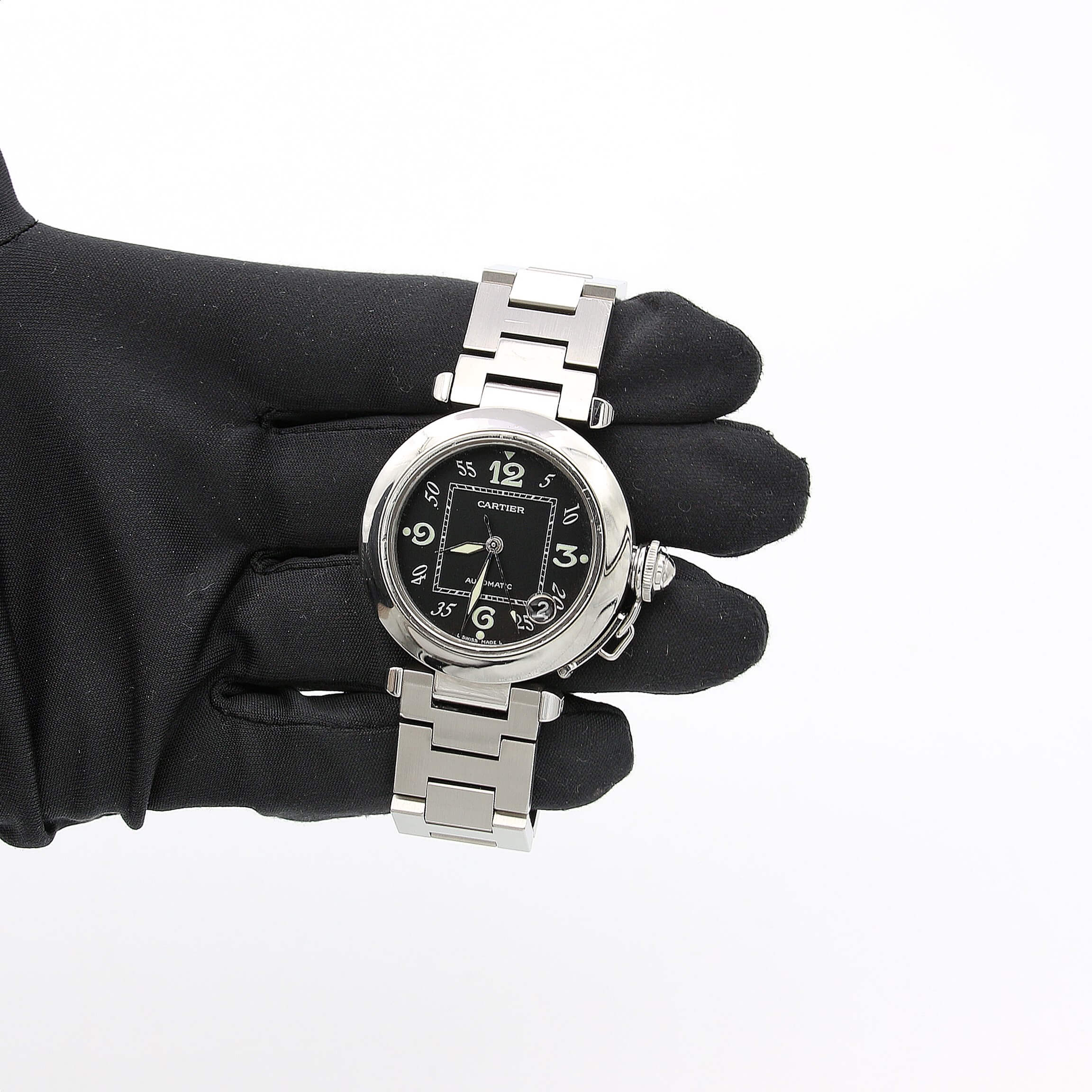 Cartier Pasha C Ref. W31043M7 Steel bracelet
