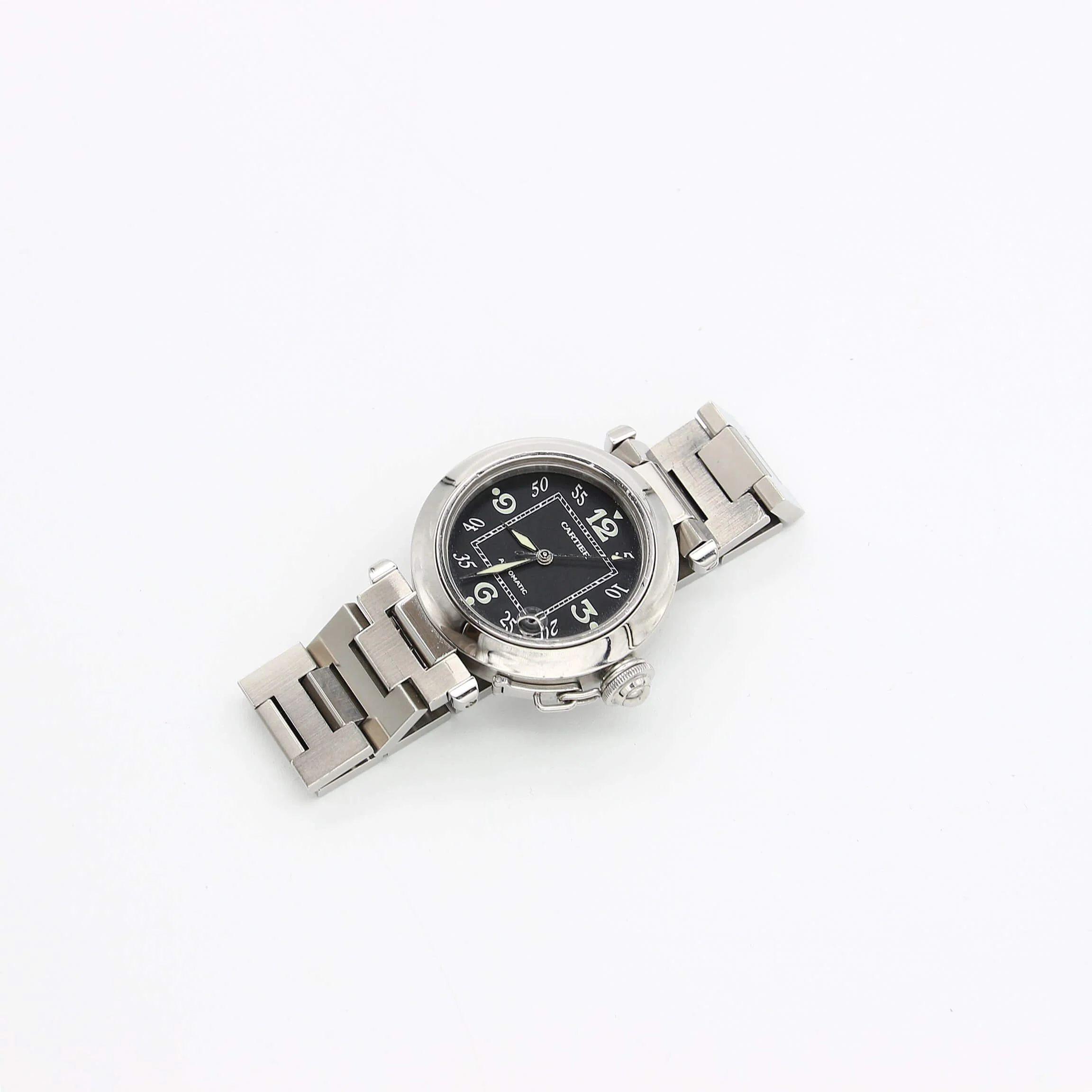 Cartier Pasha C Ref. W31043M7 Steel bracelet - Image 2