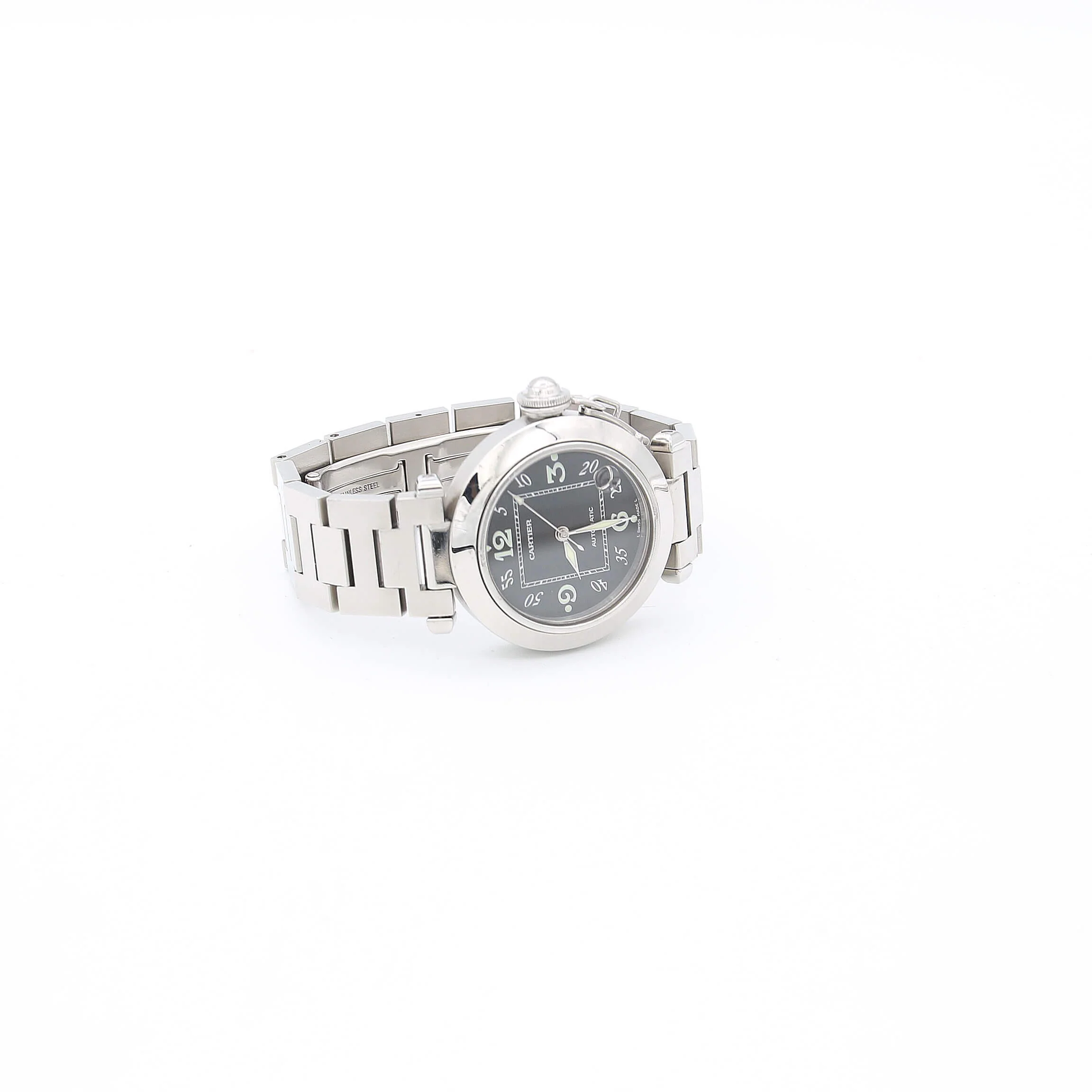 Cartier Pasha C Ref. W31043M7 Steel bracelet - Image 4