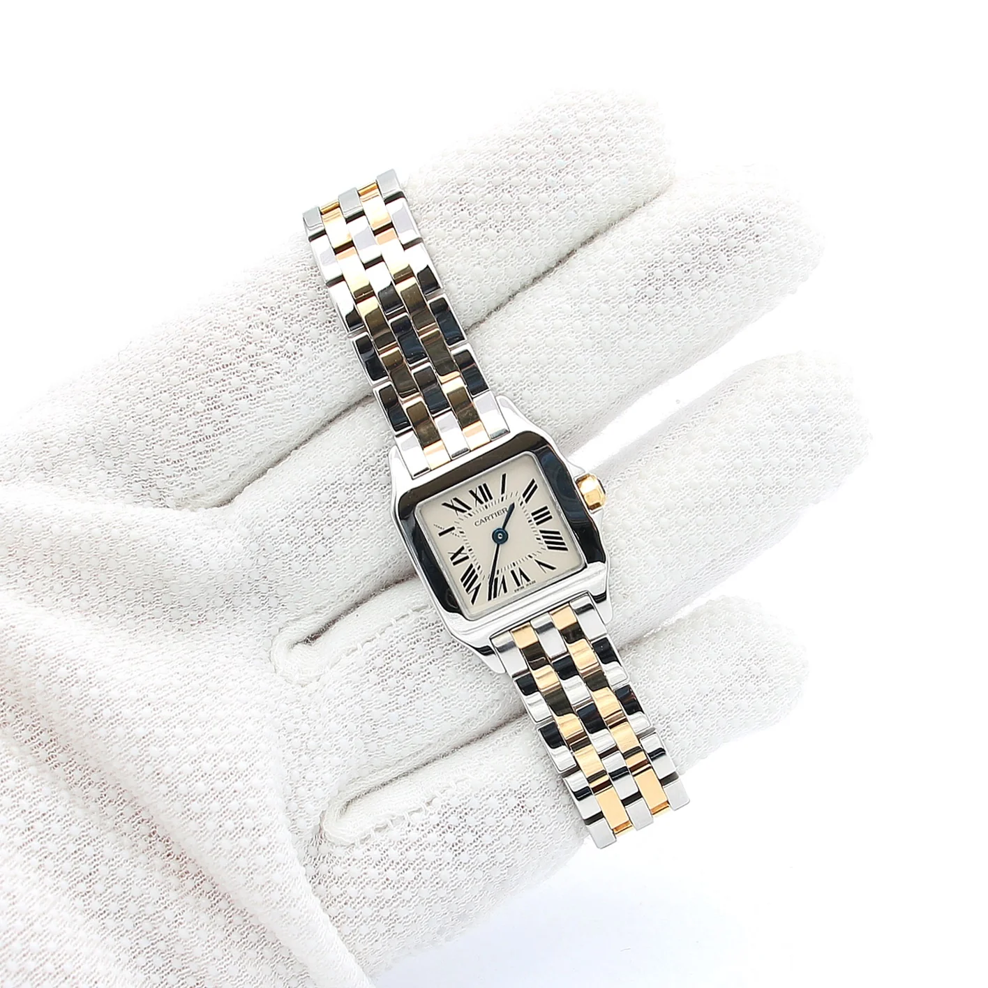 Cartier Santos Demoiselle ref. 2698 Steel/Gold - Image 2
