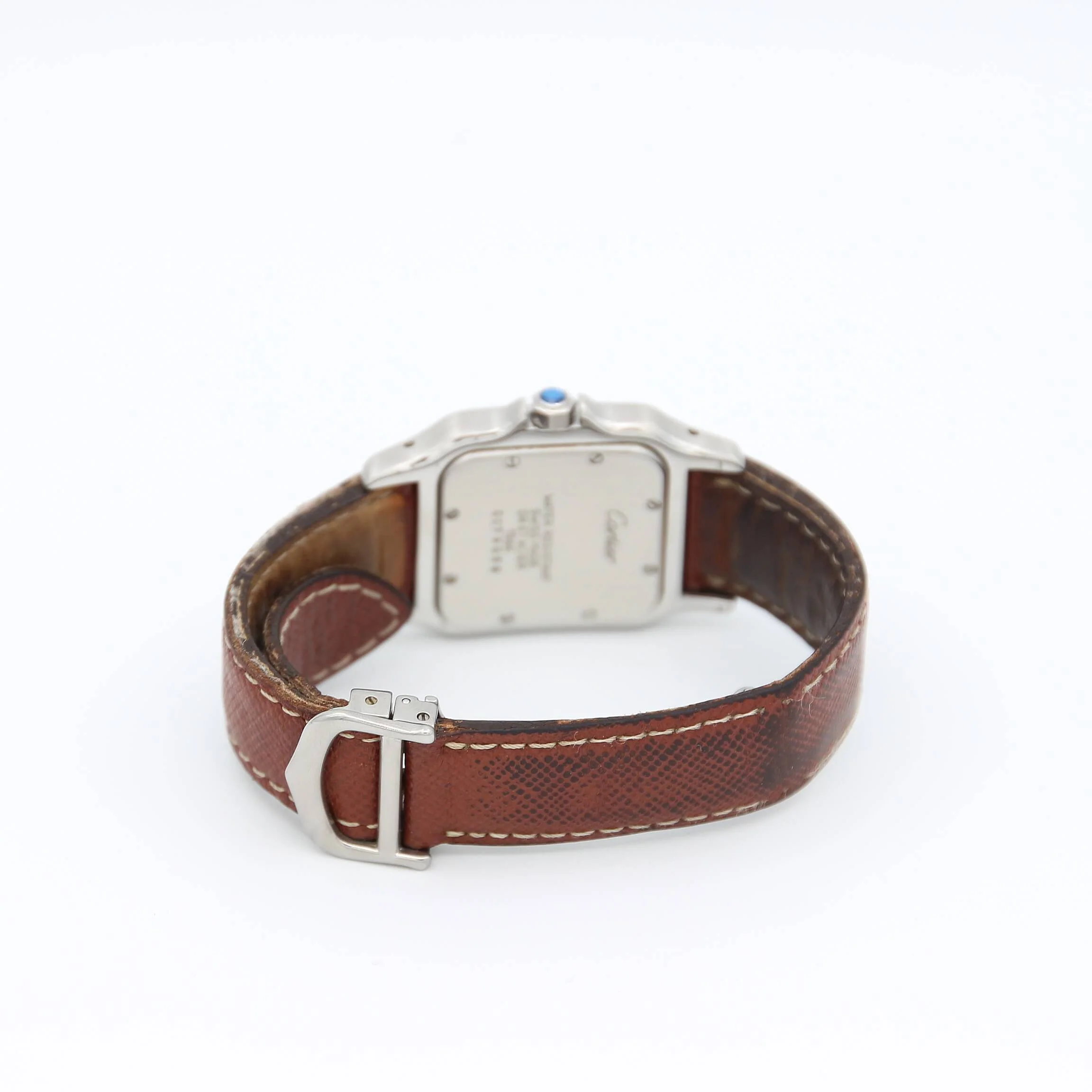 Cartier Santos Galbee 1566 Steel/Gold Love Dial - Image 2