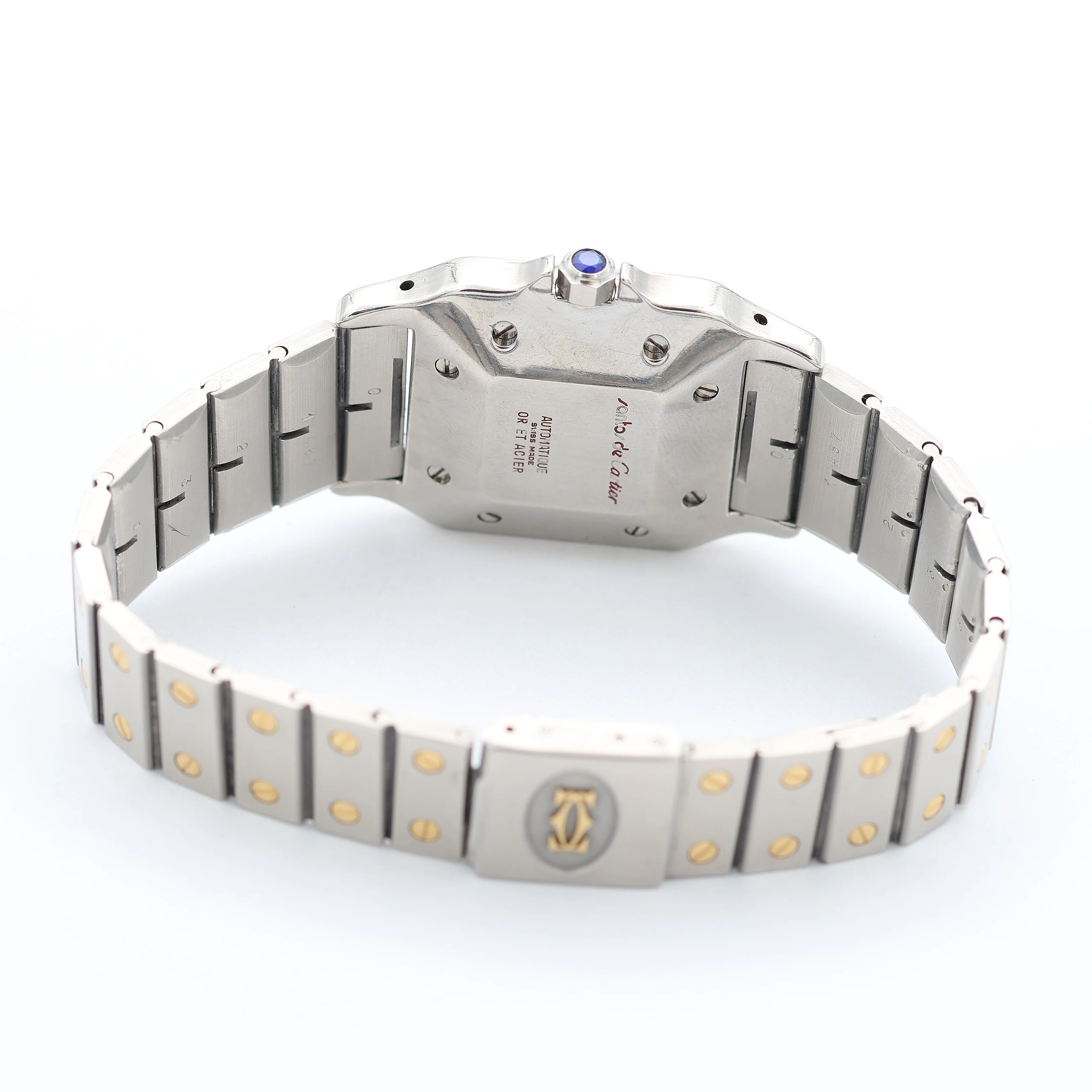 Cartier Santos Carree Automatic ref. 2961 with Bracelet - Image 12