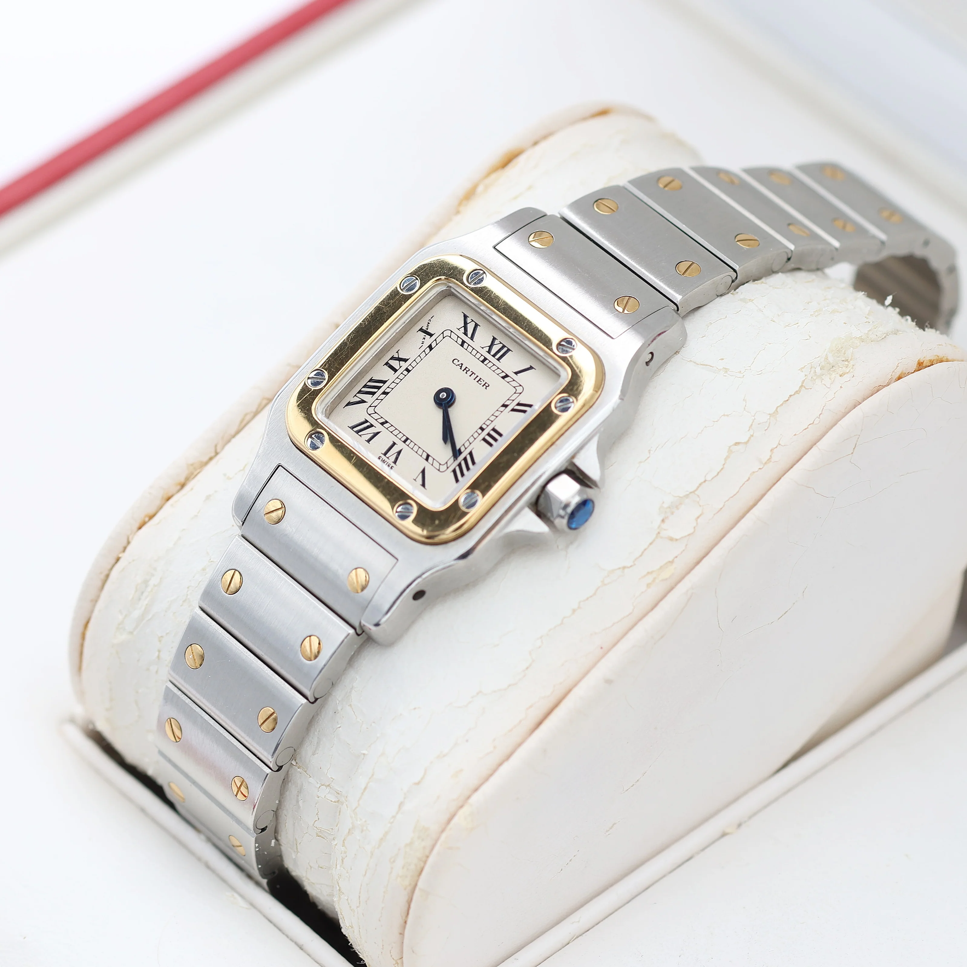 Cartier Santos Galbée - Quartz - Ref. 1057930 - Full Set - Image 12