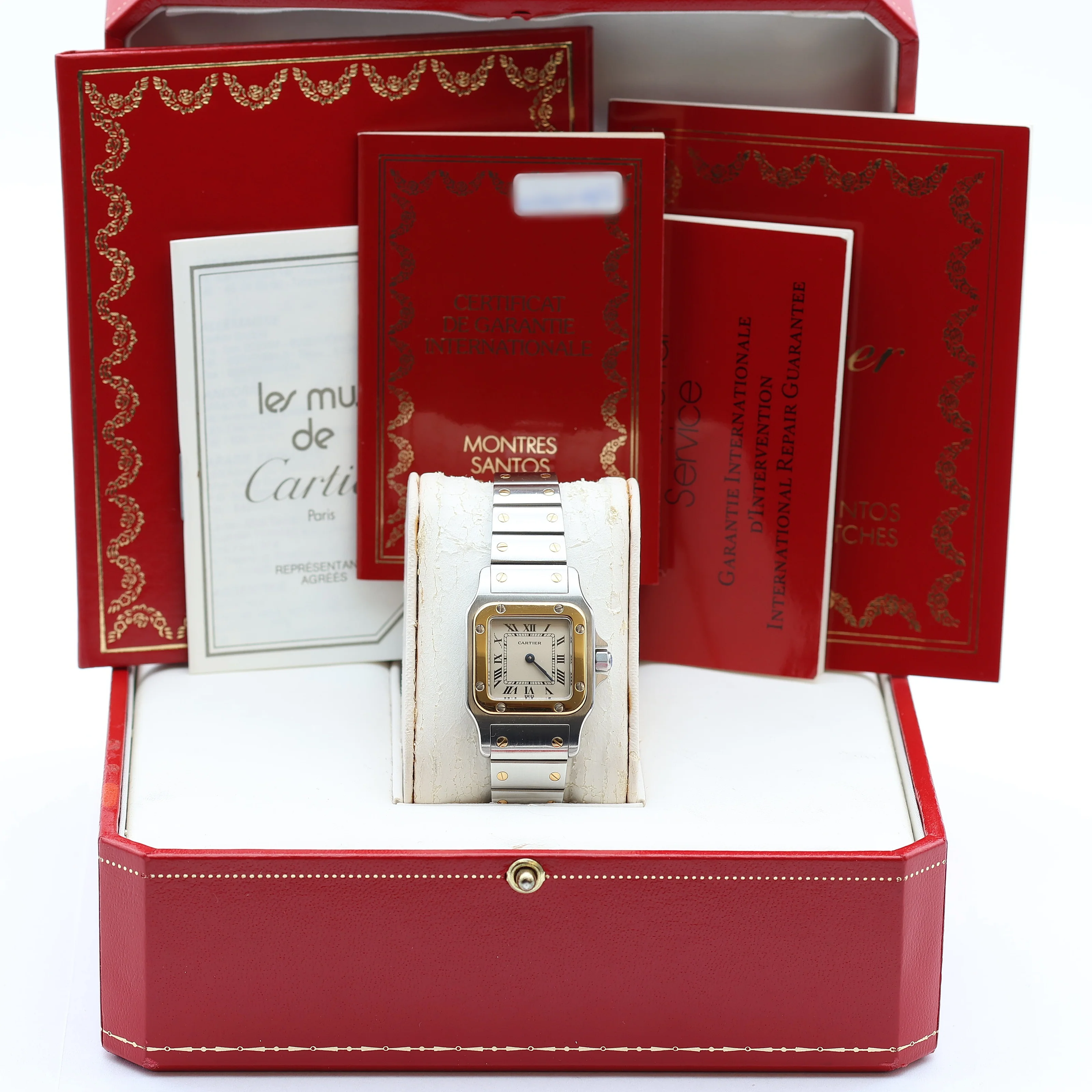 Cartier Santos Galbée - Quartz - Ref. 1057930 - Full Set - Image 2