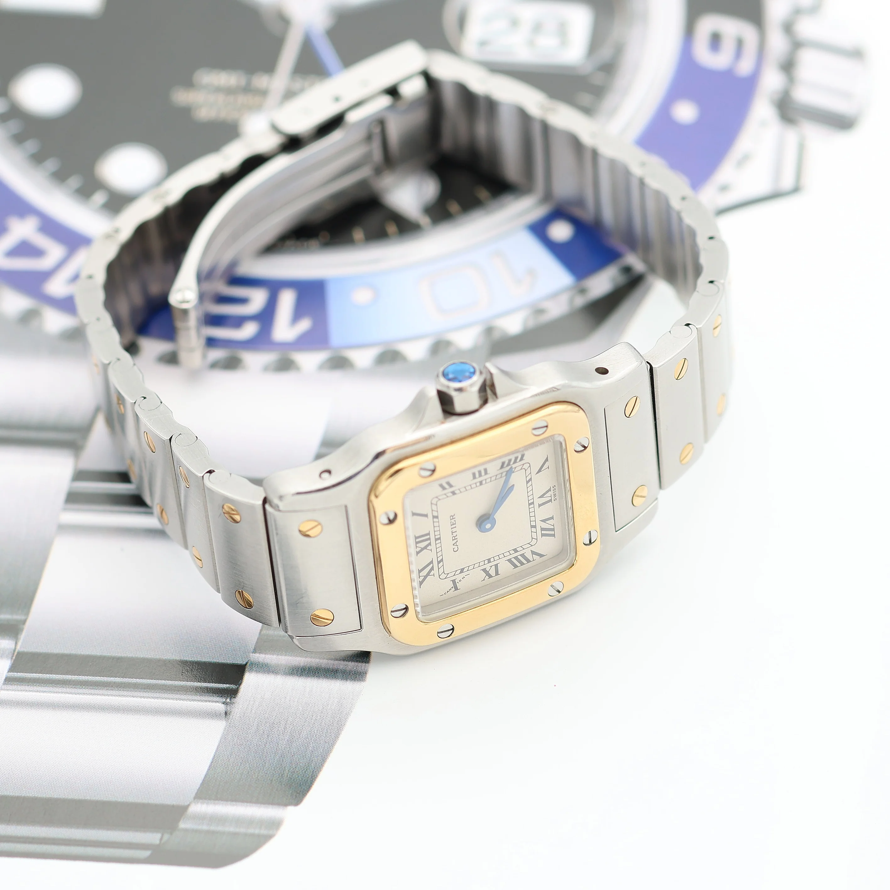 Cartier Santos Galbée - Quartz - Ref. 1057930 - Full Set - Image 6