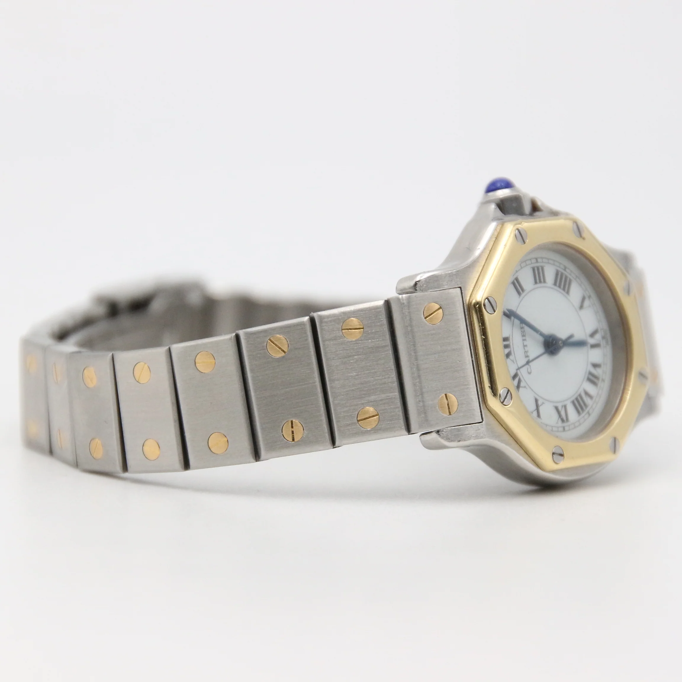 Cartier Santos Octagon Steel/Gold ref. 0907 Steel/Gold bracelet - Image 4