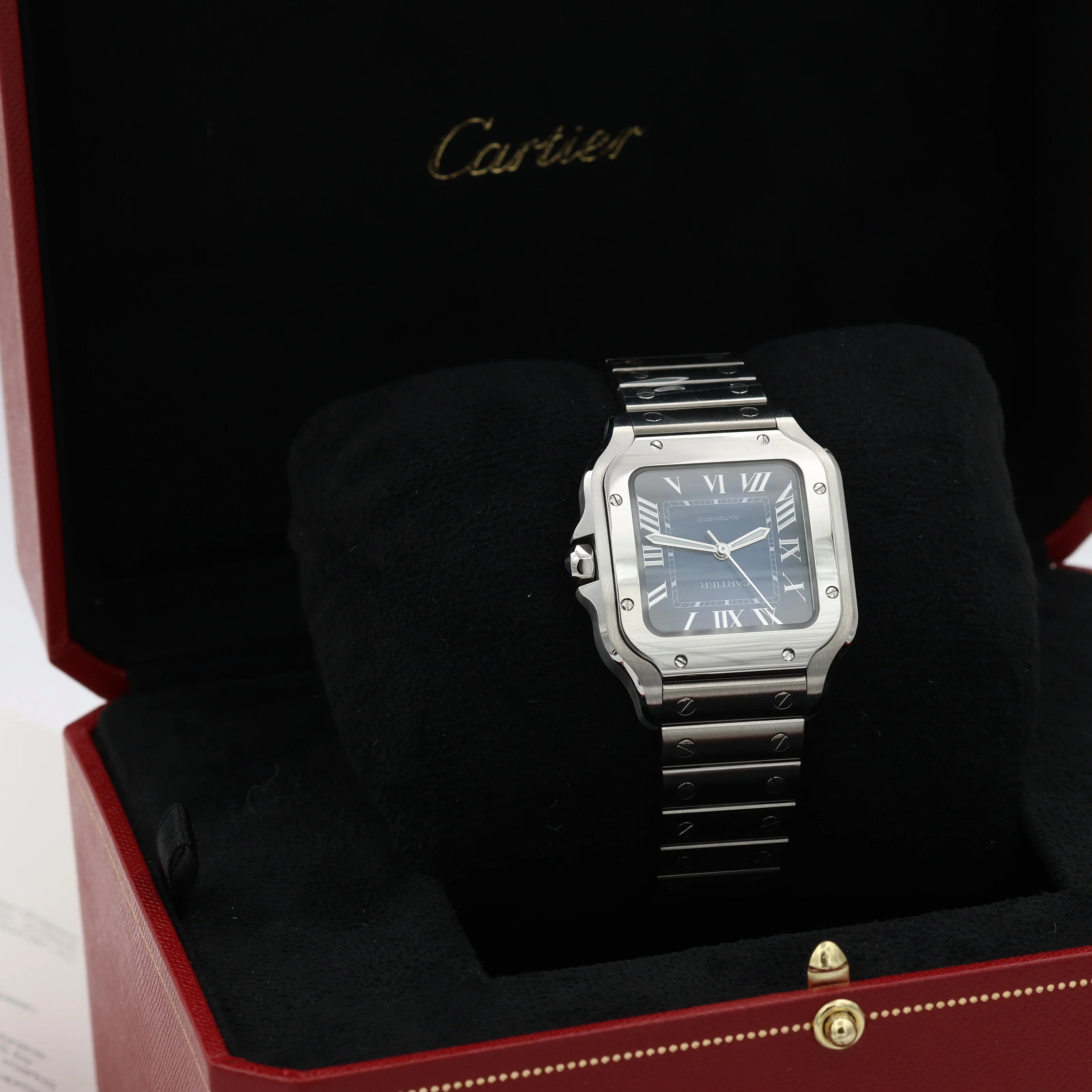 Cartier Santos ref. WSSA0063 - NEW - Full Set - Image 8