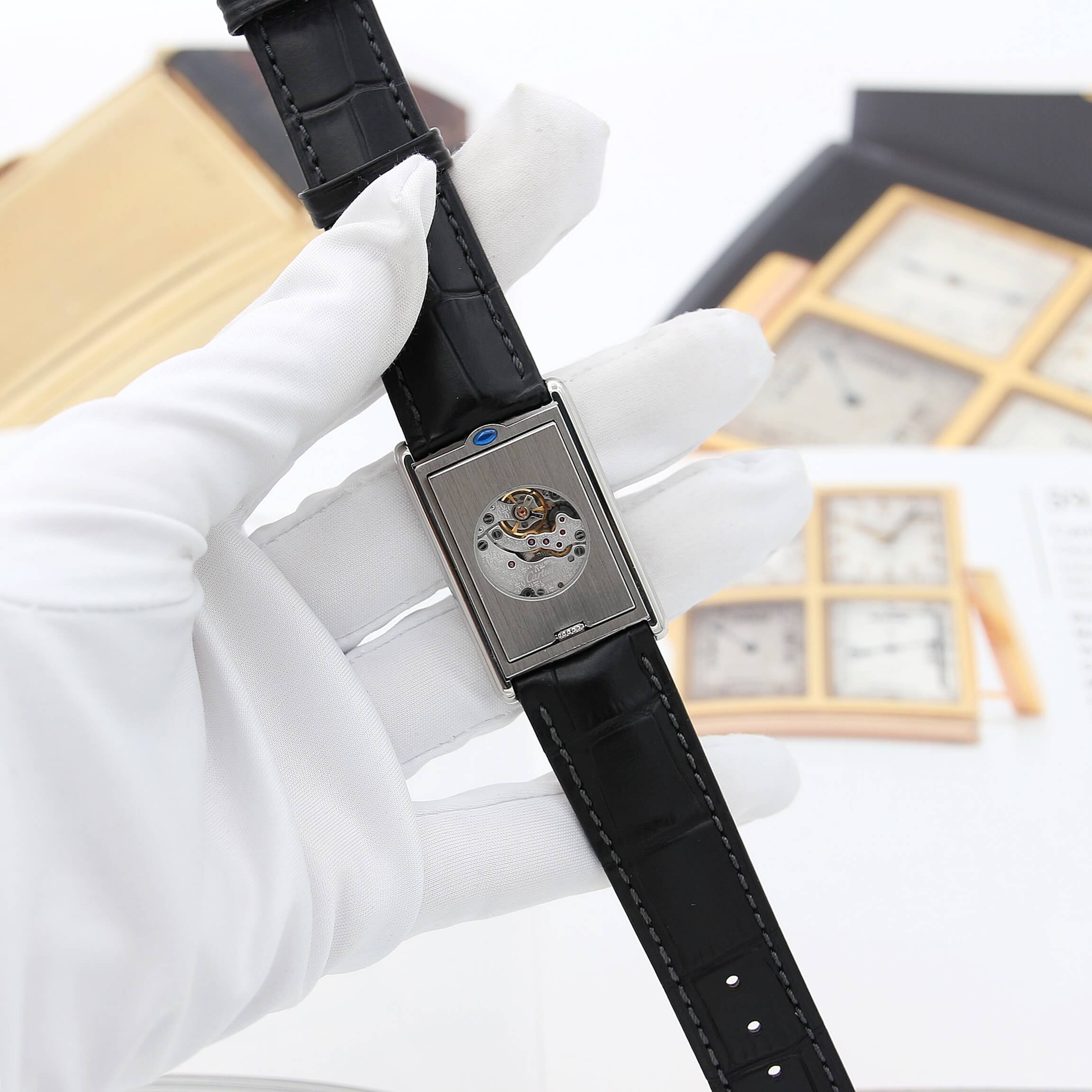 Cartier Tank Basculante Manual Winding ref. 2390 – Paris Boutique Edition “Open Caseback” - Image 4
