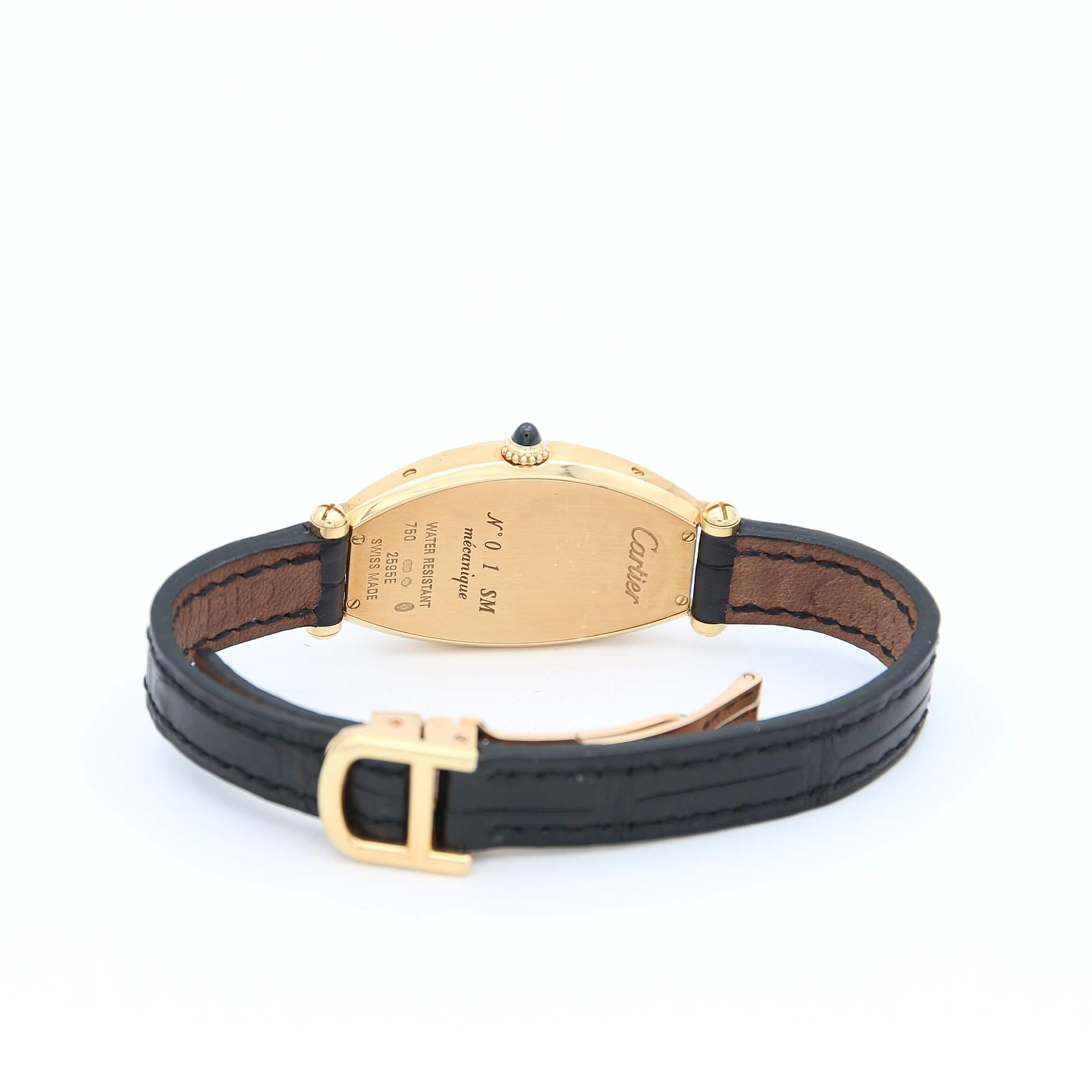 Cartier Tonneau ref. 2595E CPCP 18K Gold - Image 6