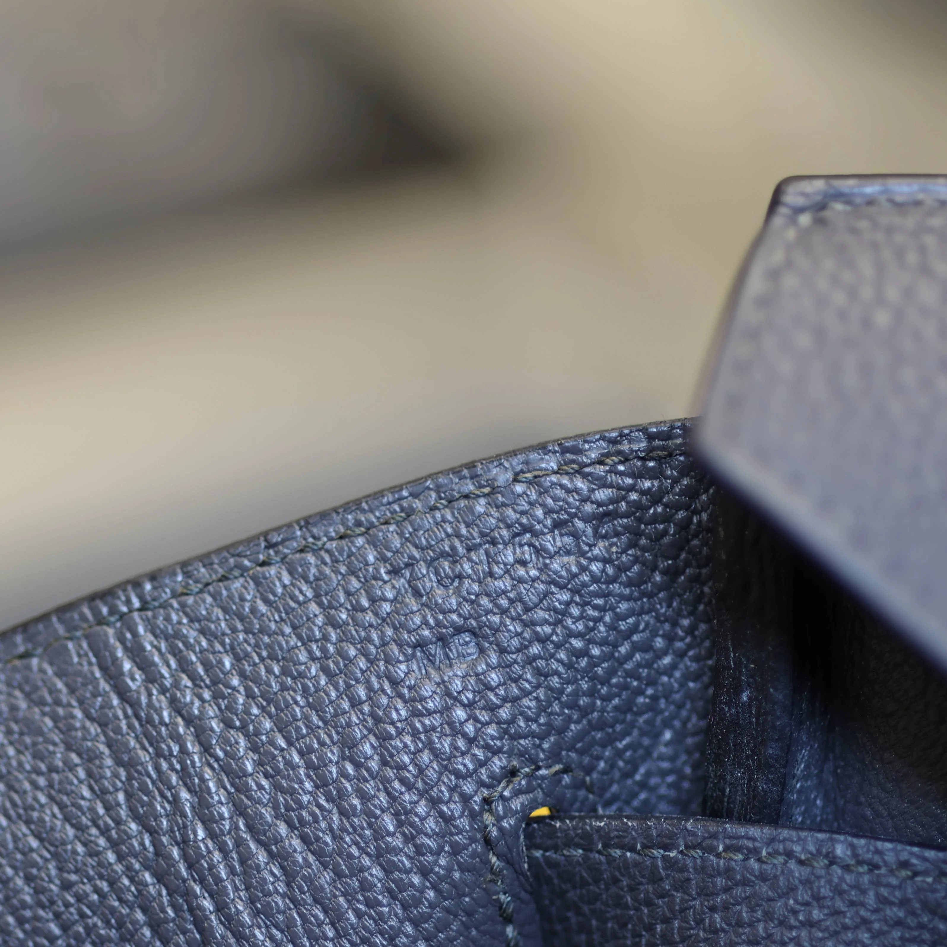 Hermès Bag Birkin 35 - Dark Grey - Image 20