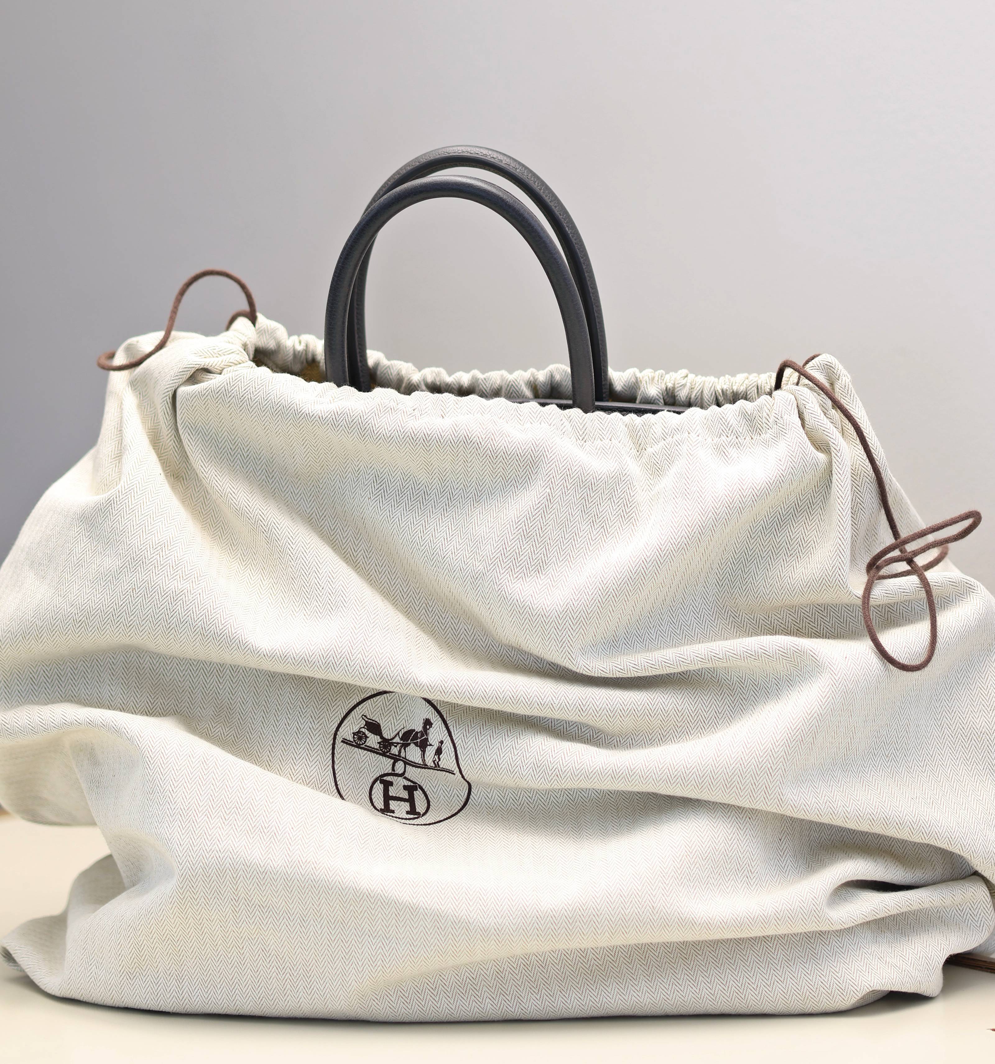 Hermès Bag Birkin 35 - Dark Grey - Image 4