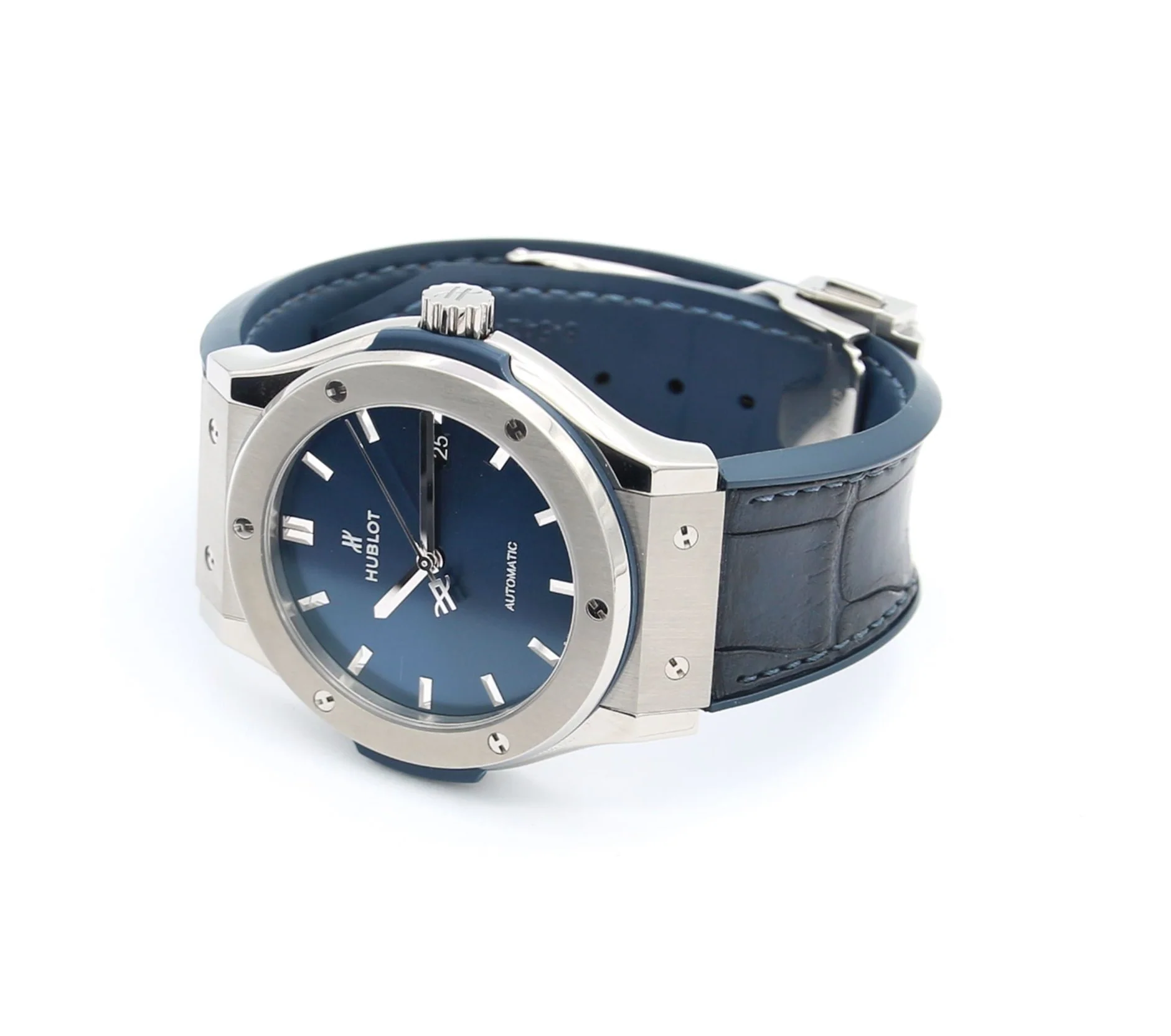 Hublot Classic Fusion Blue ref. 542.NX.7170.RX - 42mm Titanium case - Image 2