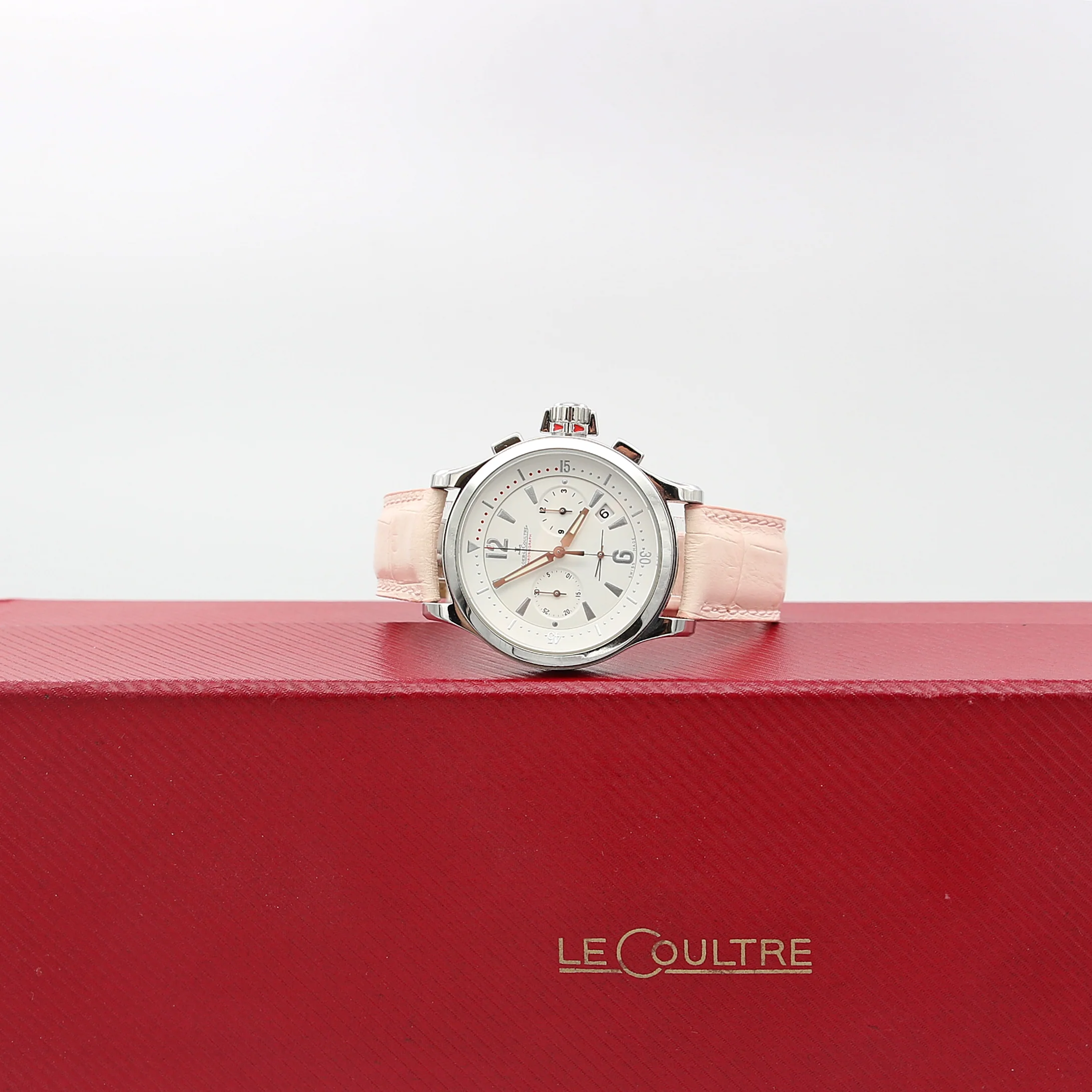Jaeger LeCoultre Master Compressor Chronograph ref 148.8.31 Leather strap