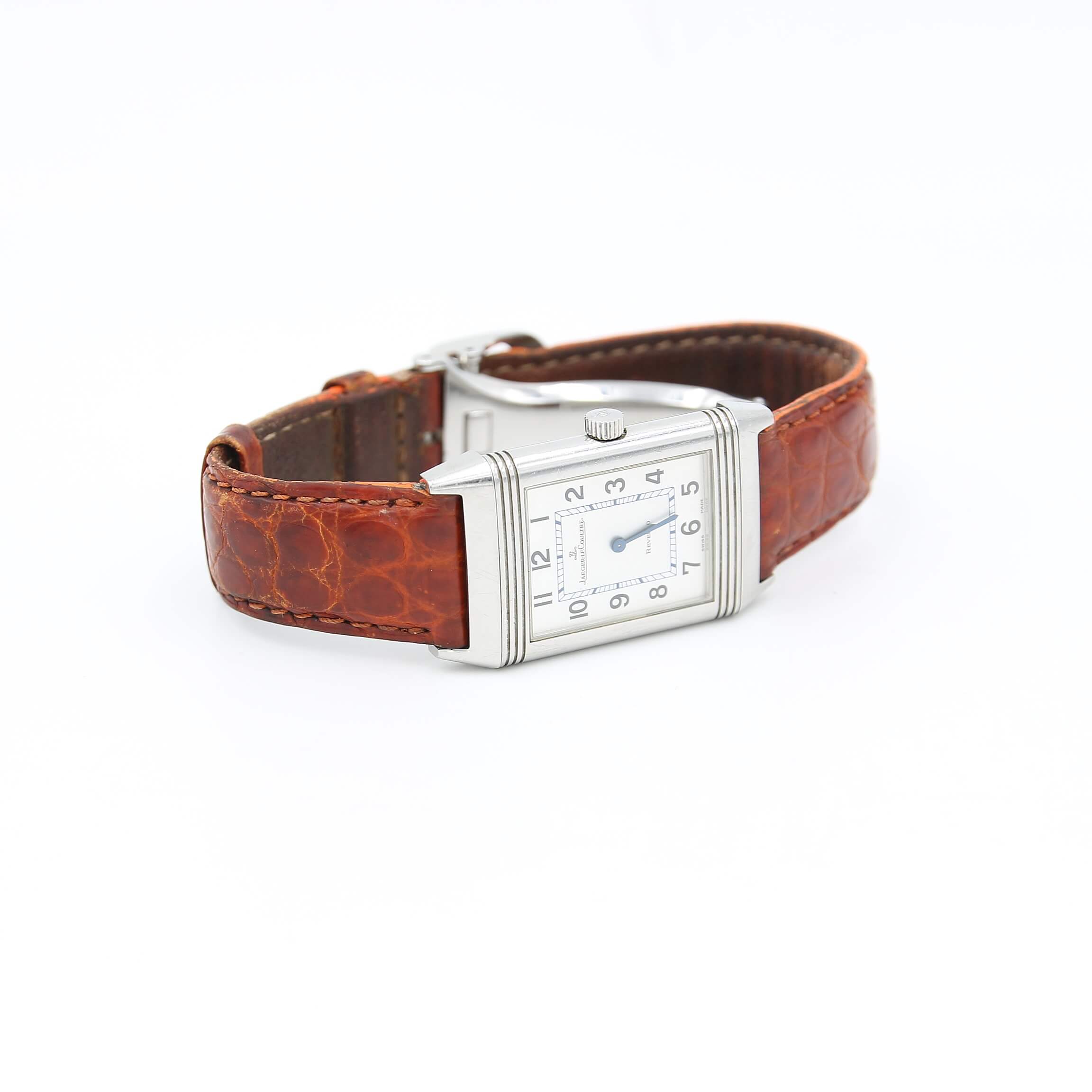 Jaeger-LeCoultre Reverso Classic Medium ref. 252.8.08 Leather Strap - Image 3