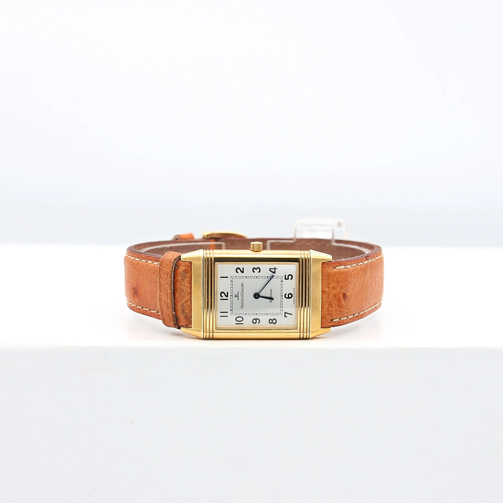 Jaeger-LeCoultre Reverso Classique ref. 250.1.86 18K Gold Leather strap - Image 6