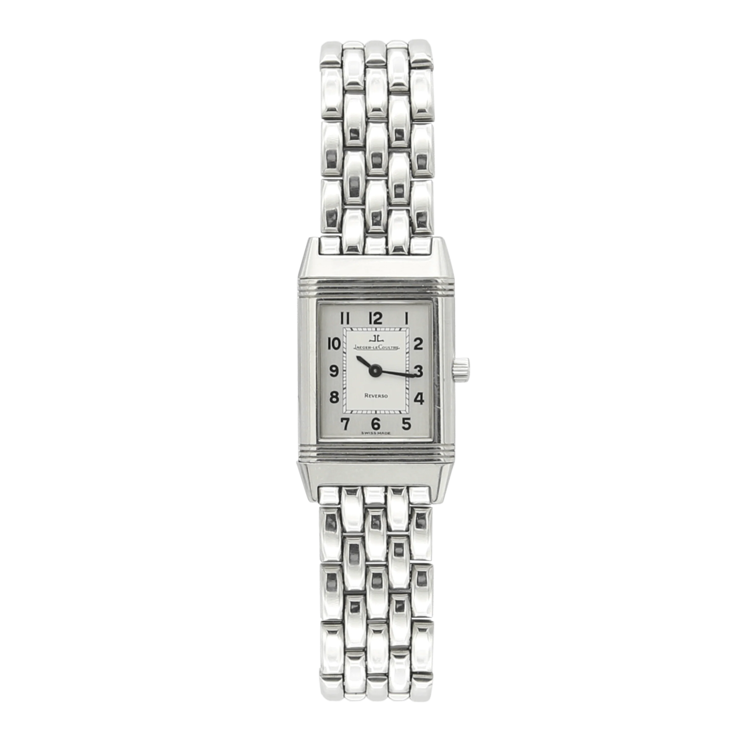 Jaeger-LeCoultre Reverso Classique ref. 260.8.86 Lady – Manual Winding - Steel bracelet