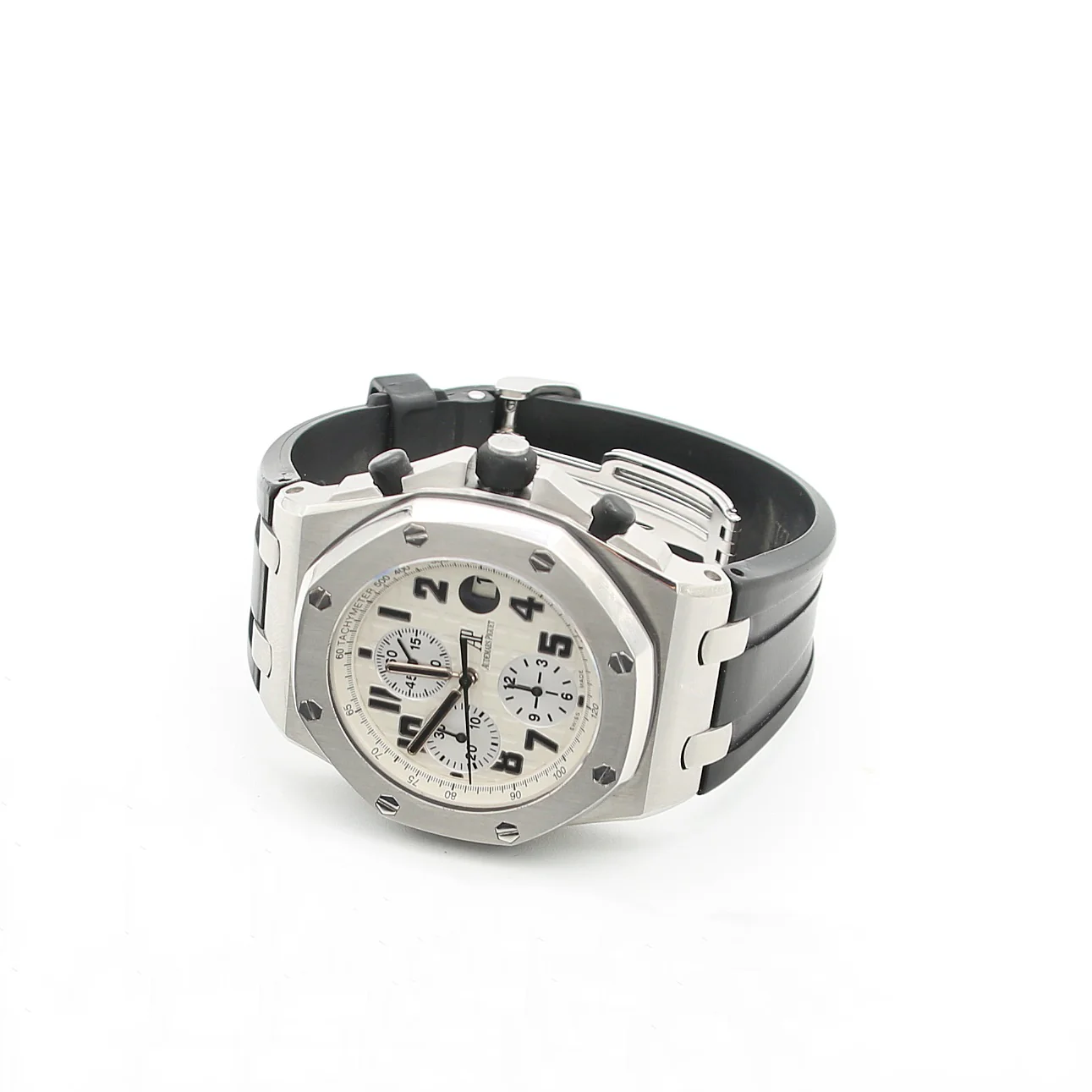 Audemars Piguet Royal Oak Offshore Chronograph Safari ref. 26170ST - Full set - Image 5