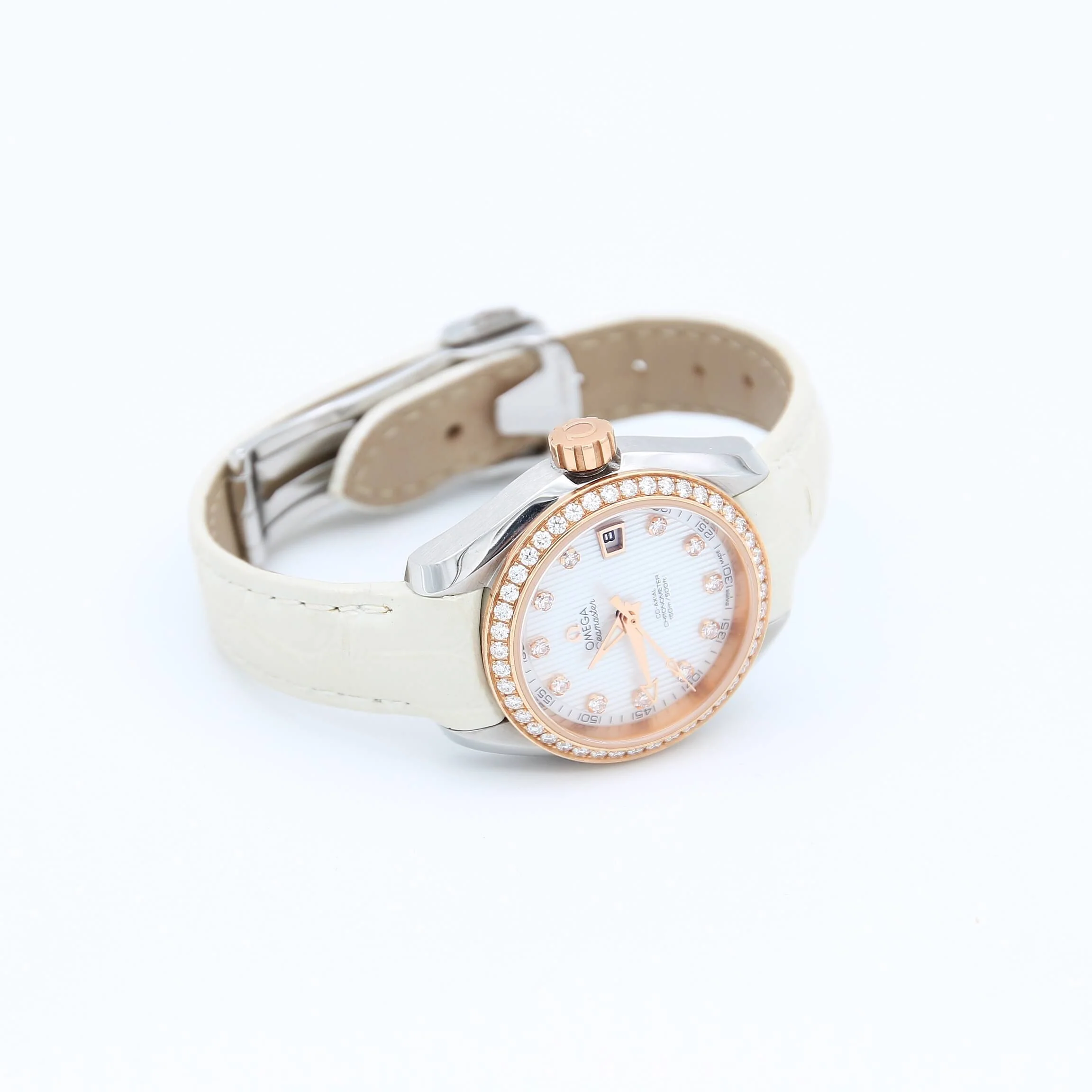 Omega Seamaster Aqua Terra 150M Co-Axial - Diamonds dial - ref. 231.28.30.20.55.001 - Image 5