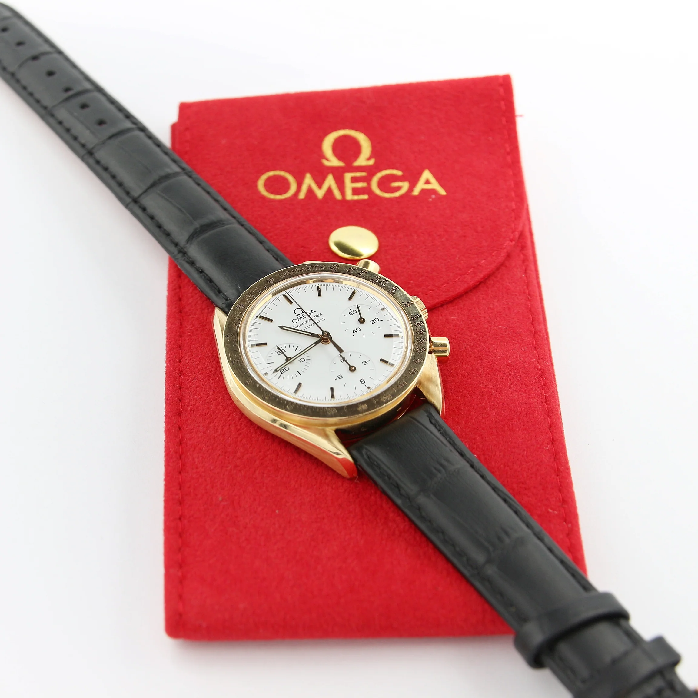OMEGA Speedmaster Automatic ref. 175.0032 Gold case 18K - Image 6
