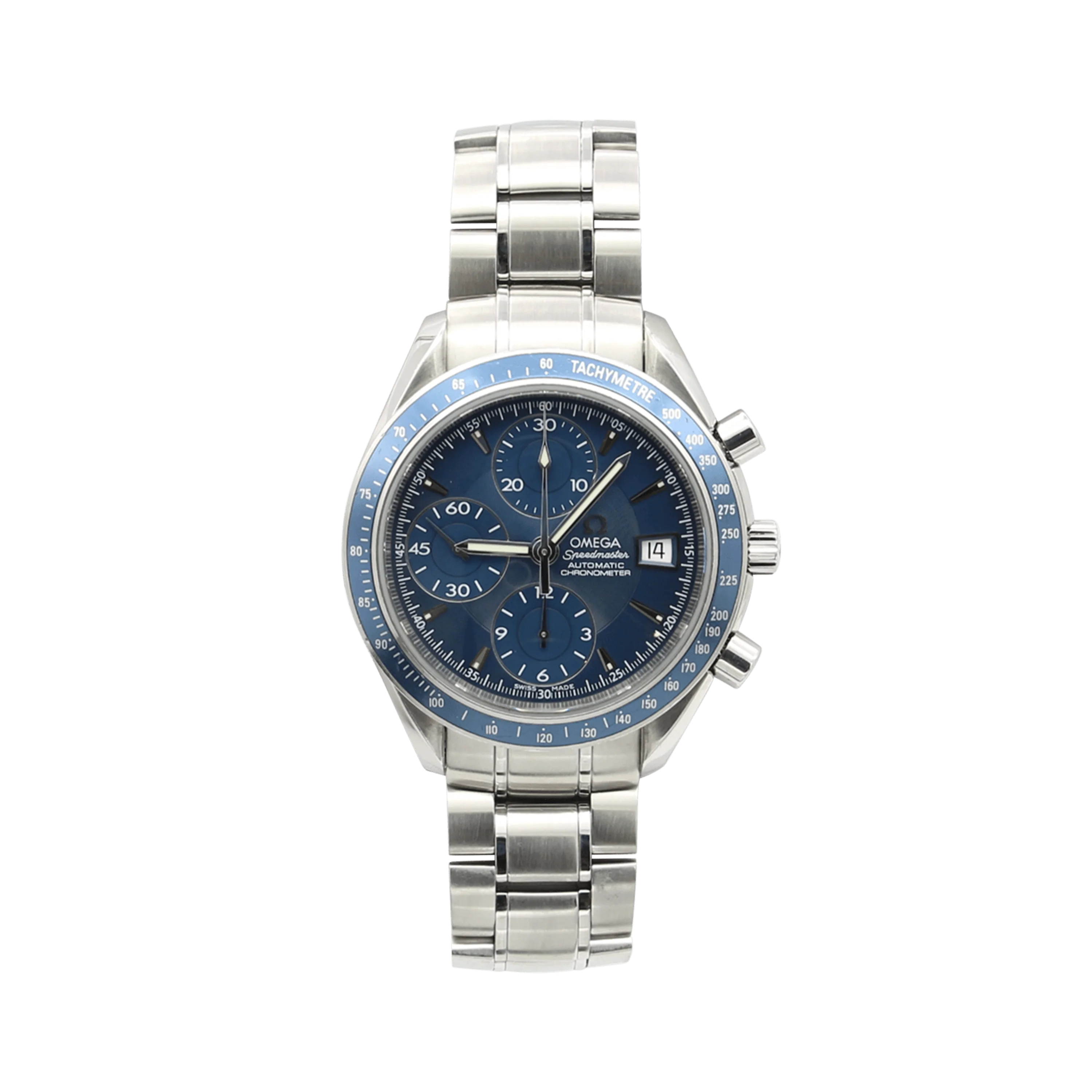 Omega Speedmaster Date ref. 3212.80 Blue Dial