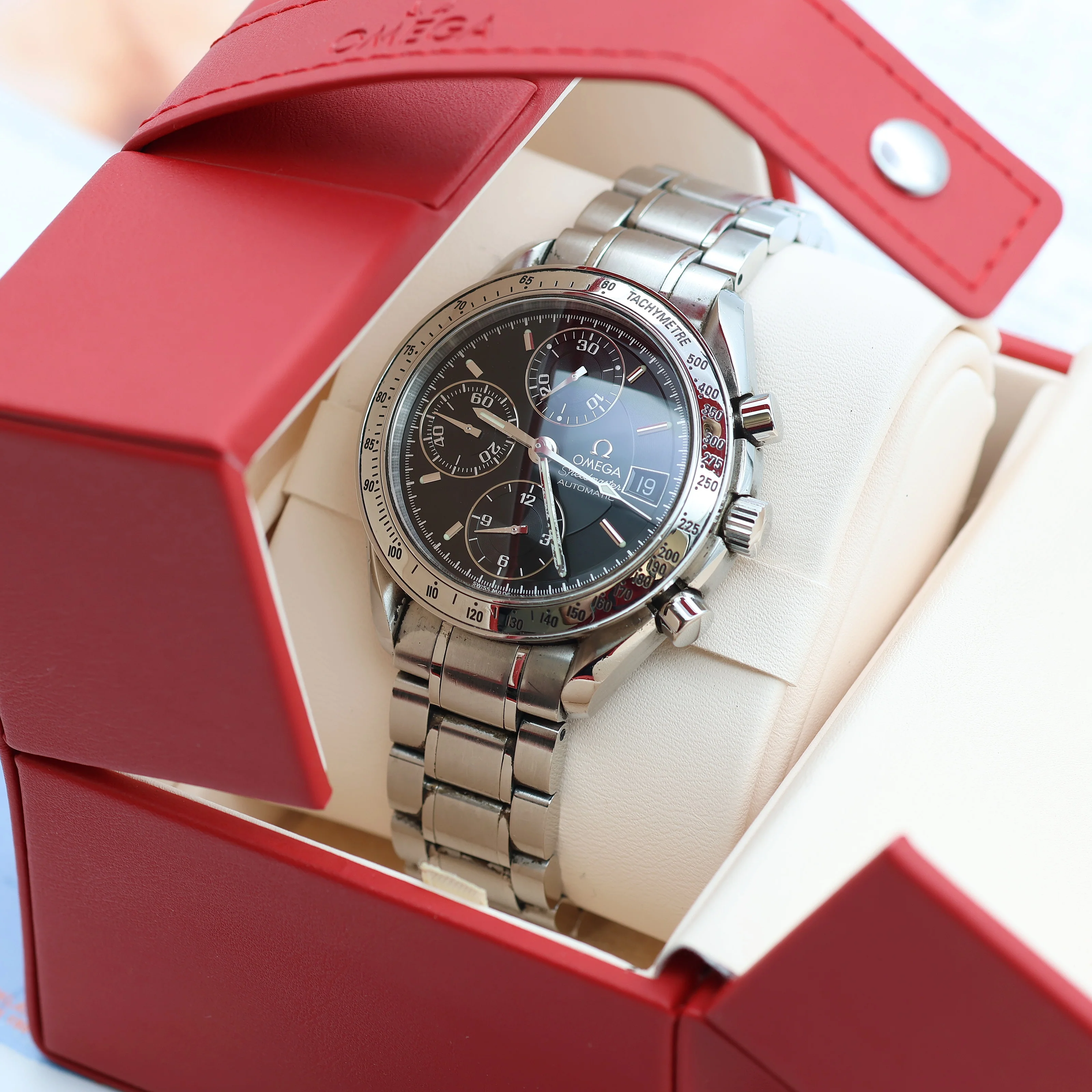 Omega Speedmaster Date ref. 3513.50 Black Dial - With Box - Image 2