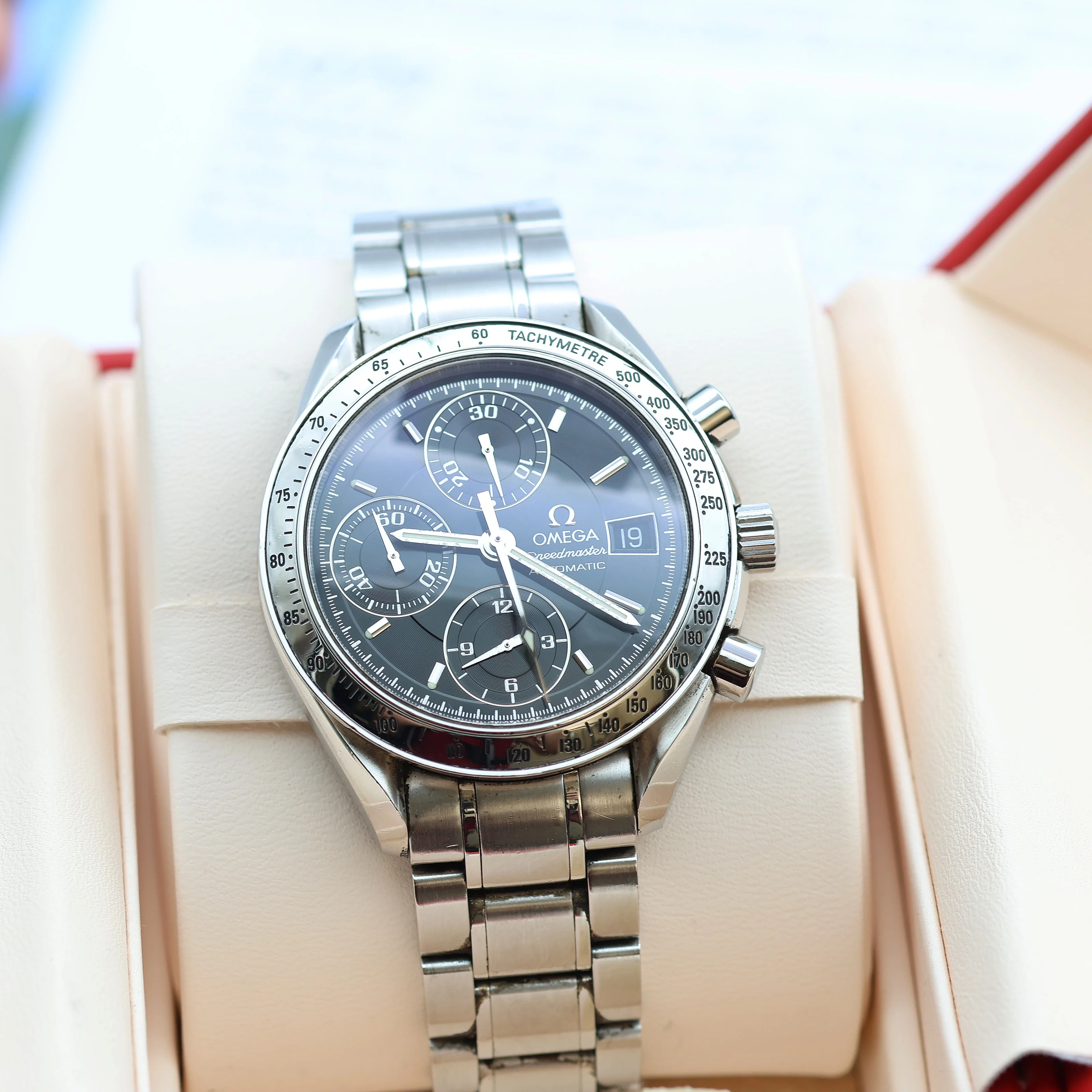 Omega Speedmaster Date ref. 3513.50 Black Dial - With Box - Image 8
