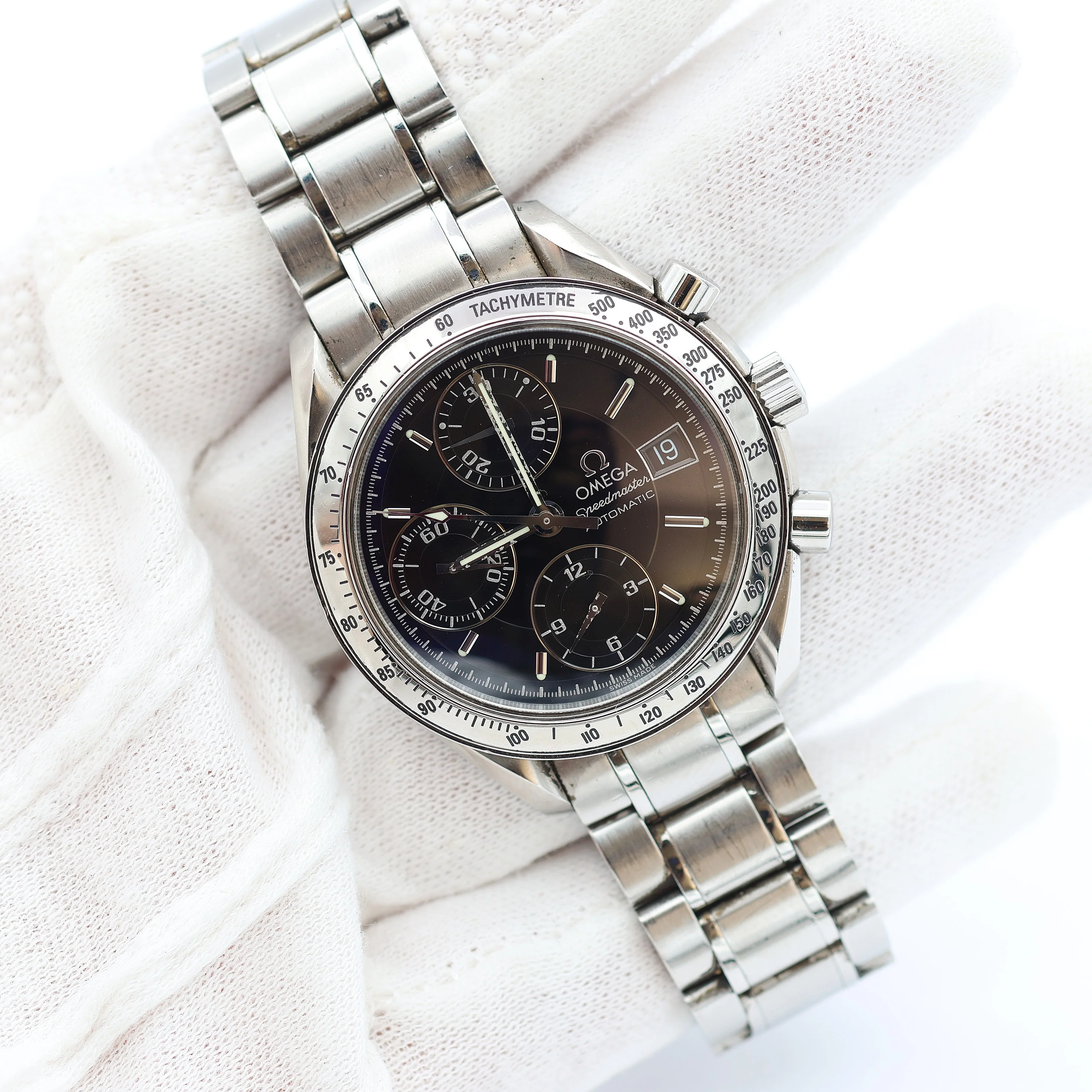 Omega Speedmaster Date ref. 3513.50 Black Dial - With Box - Image 9