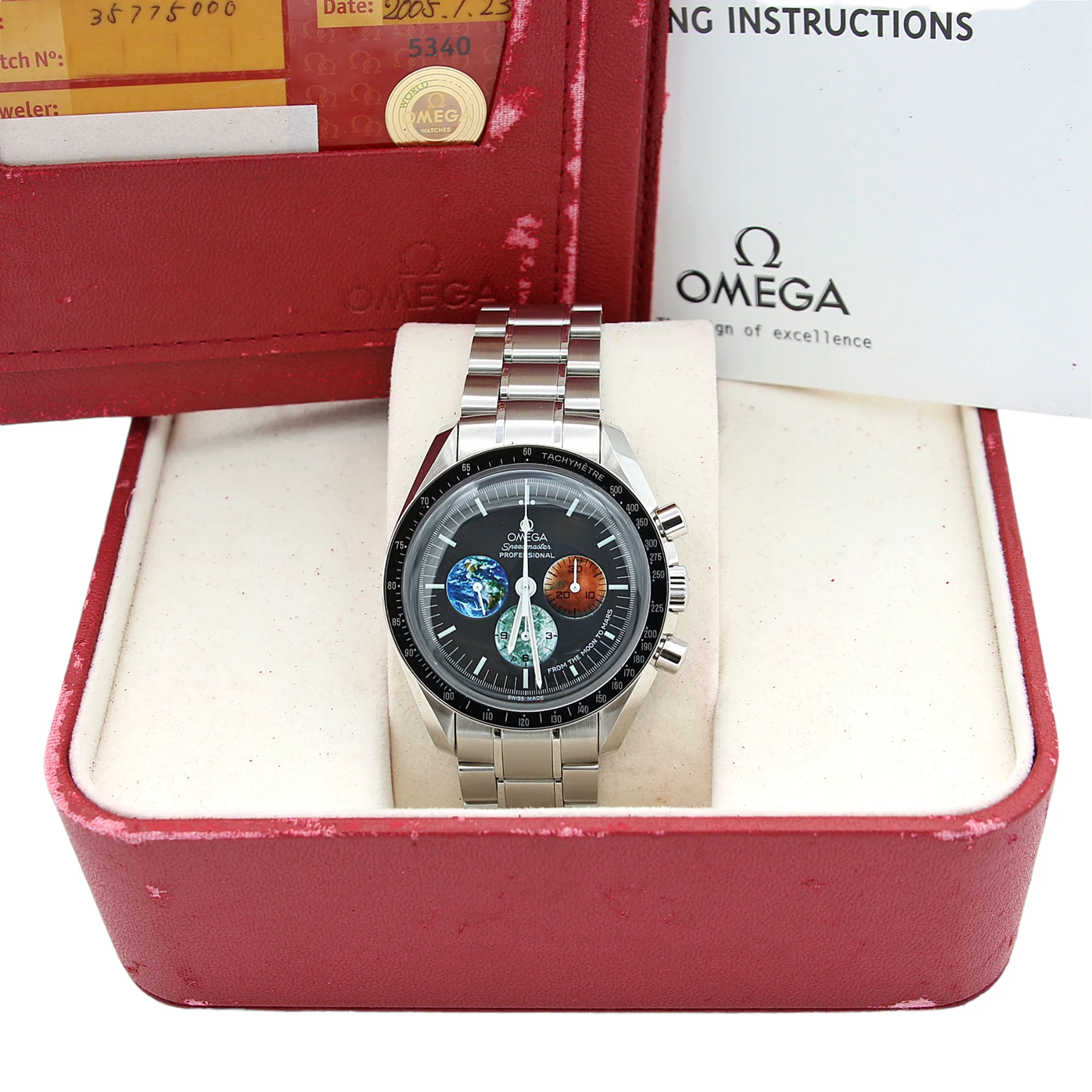 Omega Speedmaster Professional Moonwatch Moon To Mars ref. 3577.50 - Full Set - Image 7