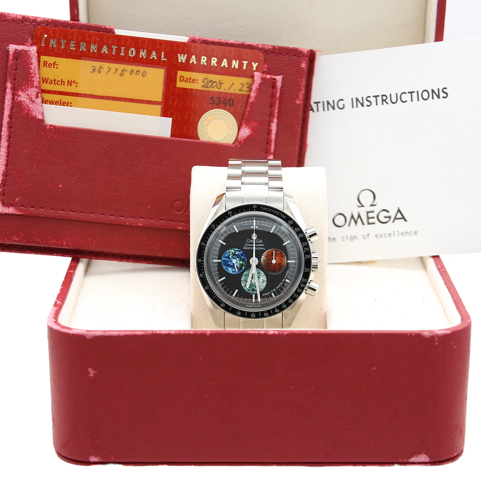 Omega Speedmaster Professional Moonwatch Moon To Mars ref. 3577.50 - Full Set - Image 9