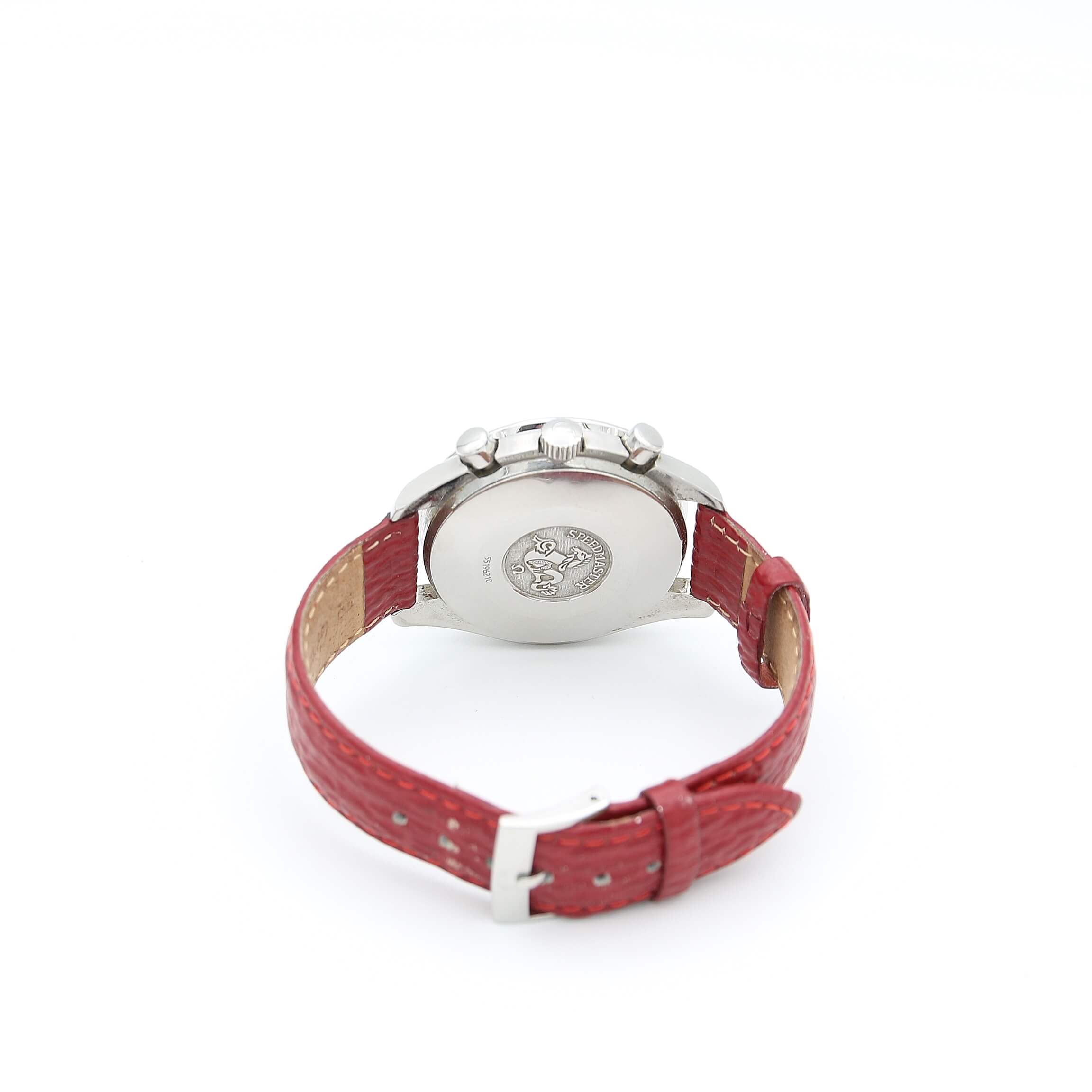 Omega Speedmaster ref. 175.0032.1 Red Dial Schumacher Edition – Leather strap - Image 6