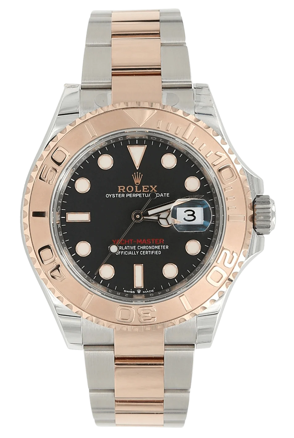 Rolex Yacht-Master 40mm ref. 126621 18K Rose Gold and Steel NEW 2021