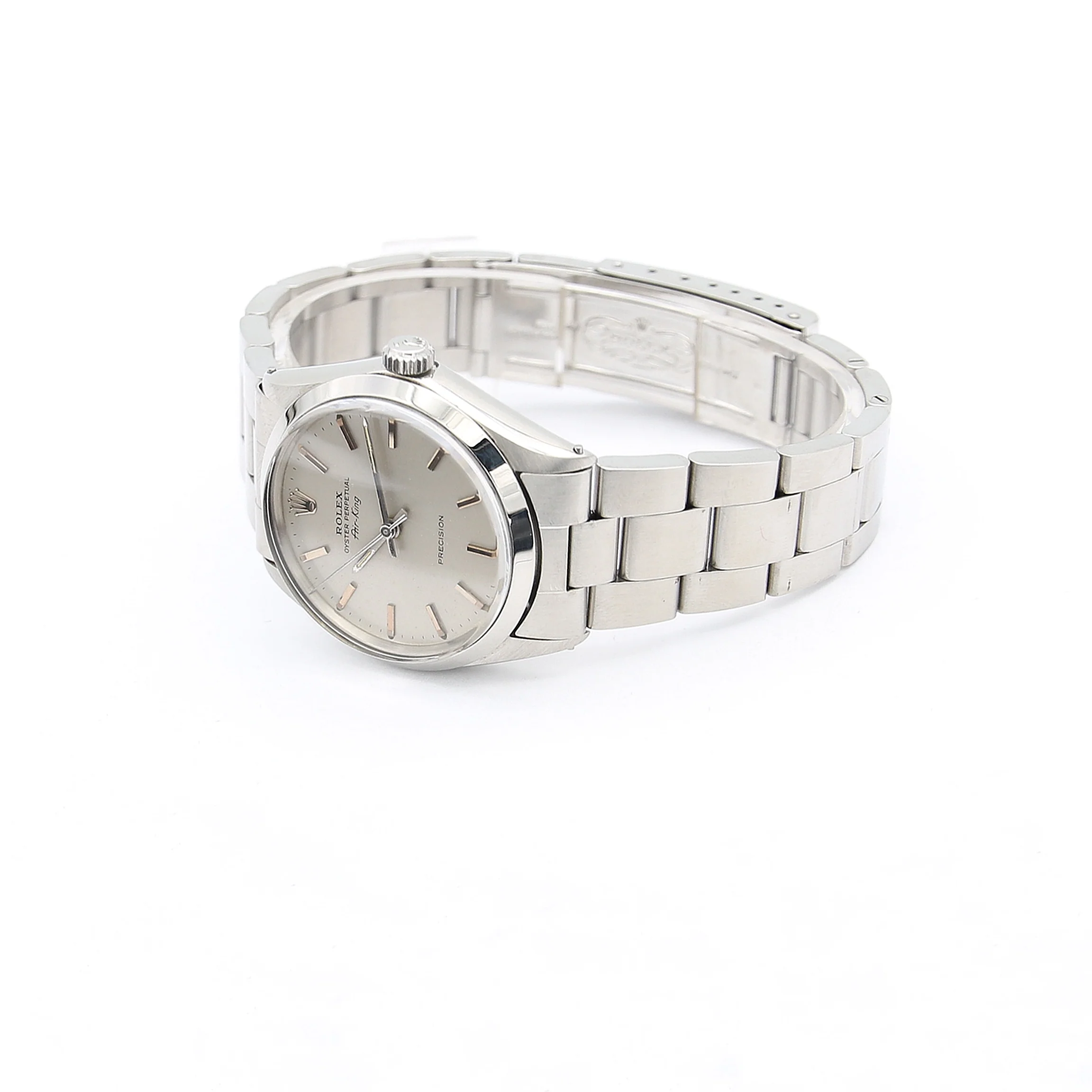 Rolex Air-King ref. 5500 Silver dial - Oyster bracelet - Image 3