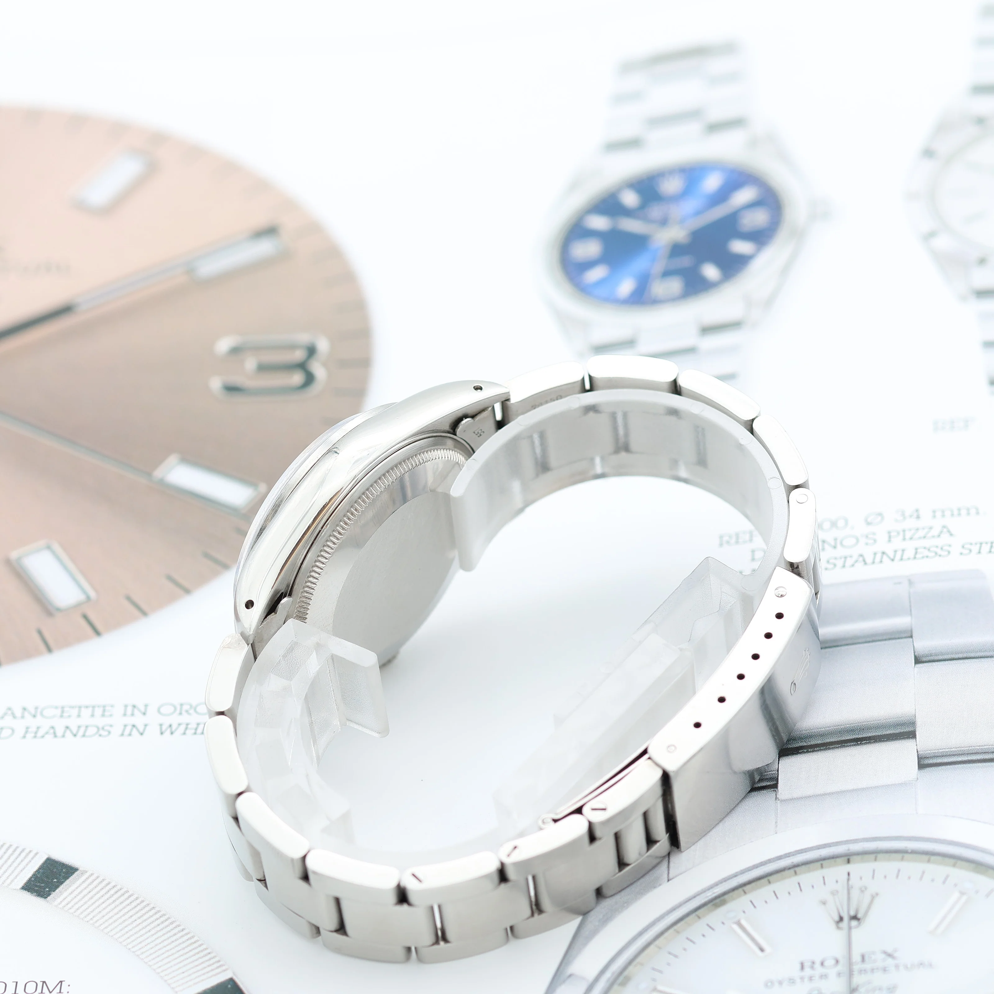 Rolex Air-King ref. 14000 - White Roman Dial - Image 10