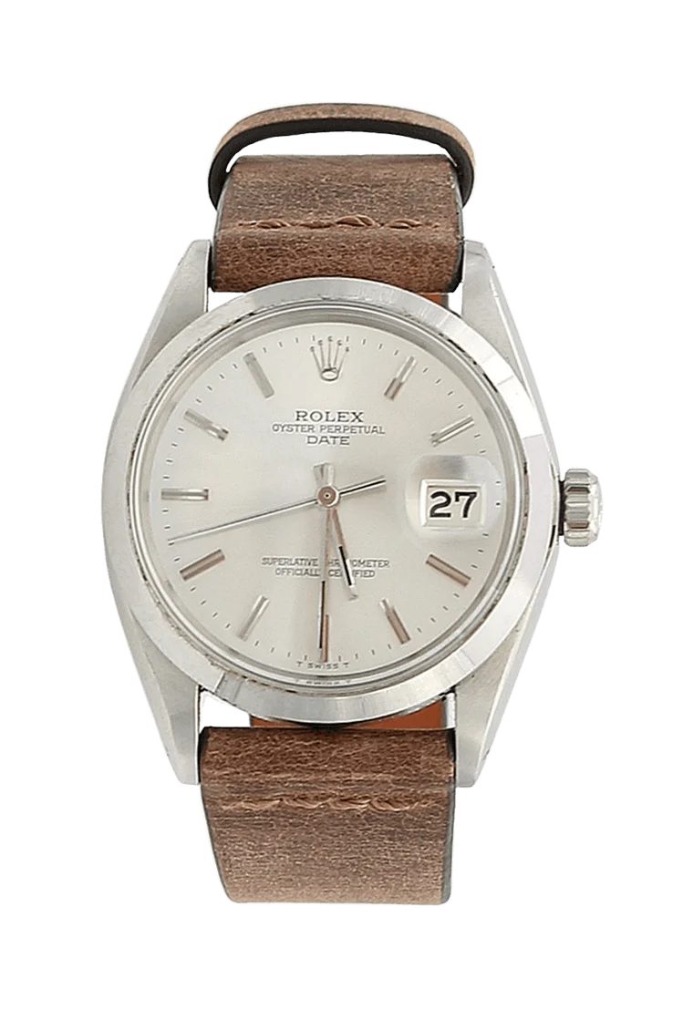 Rolex Date ref. 1500 - Silver Dial