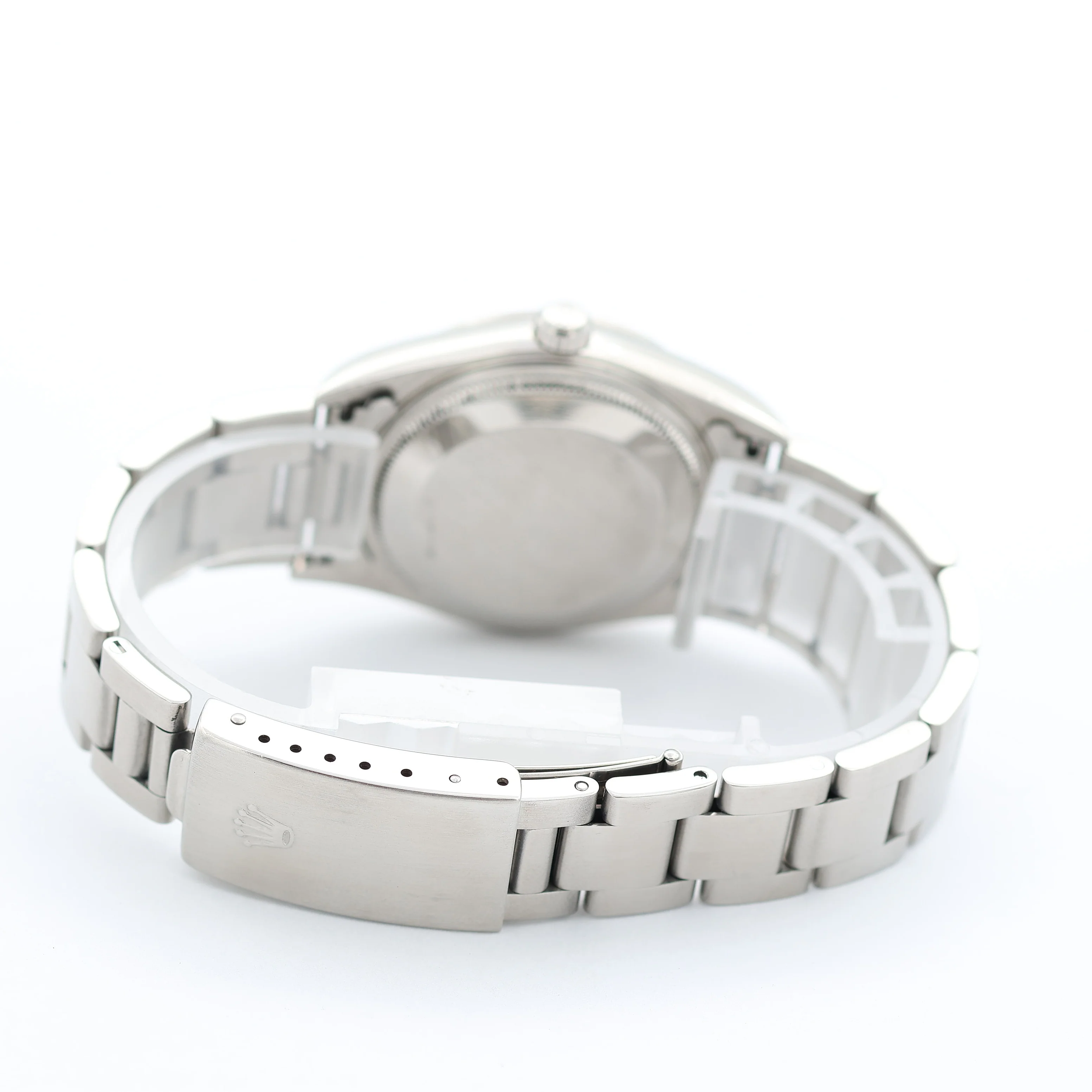 Rolex Date ref. 15200 White Roman Dial with Oyster Bracelet - Full Set - Image 14