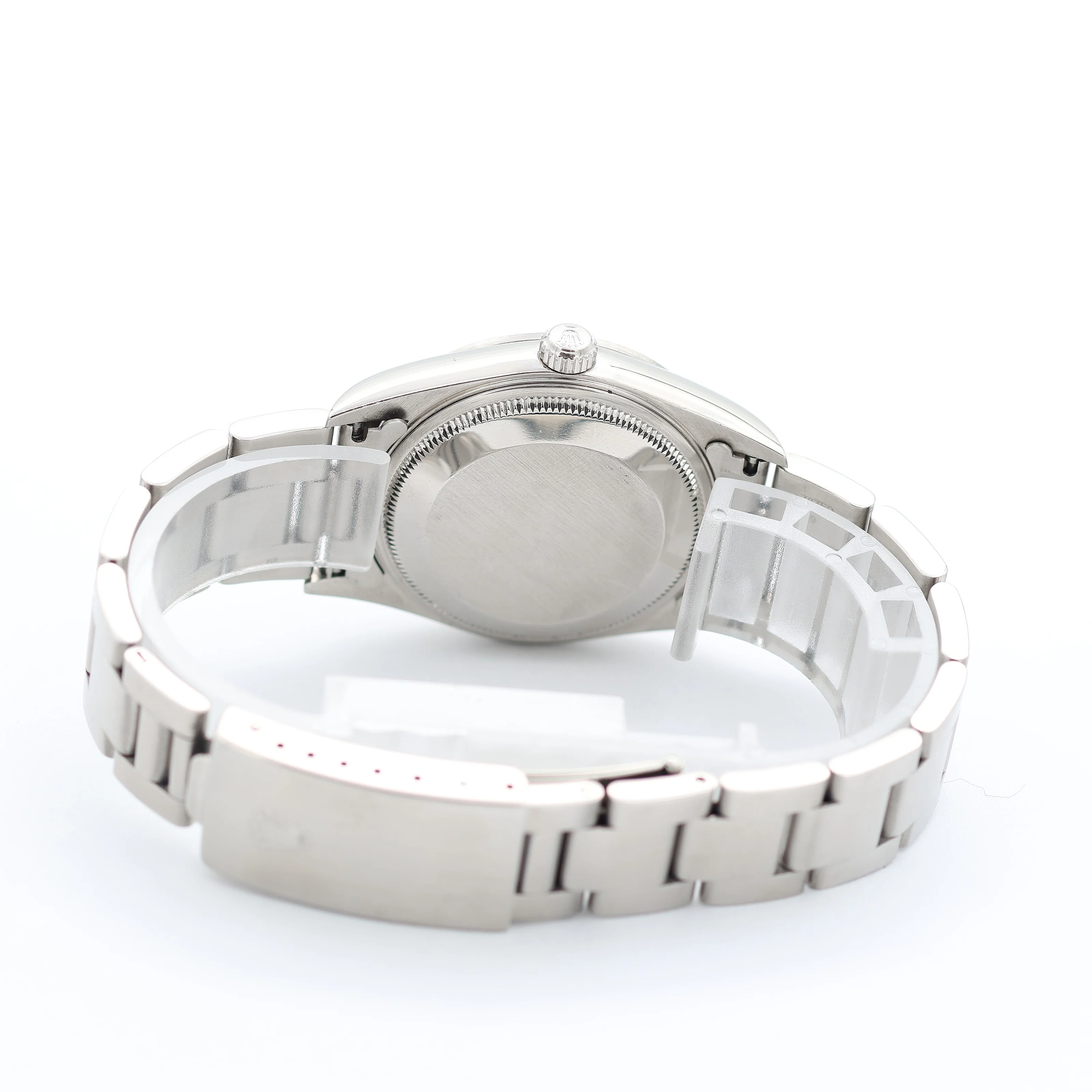 Rolex Date ref. 15200 White Roman Dial with Oyster Bracelet - Full Set - Image 15