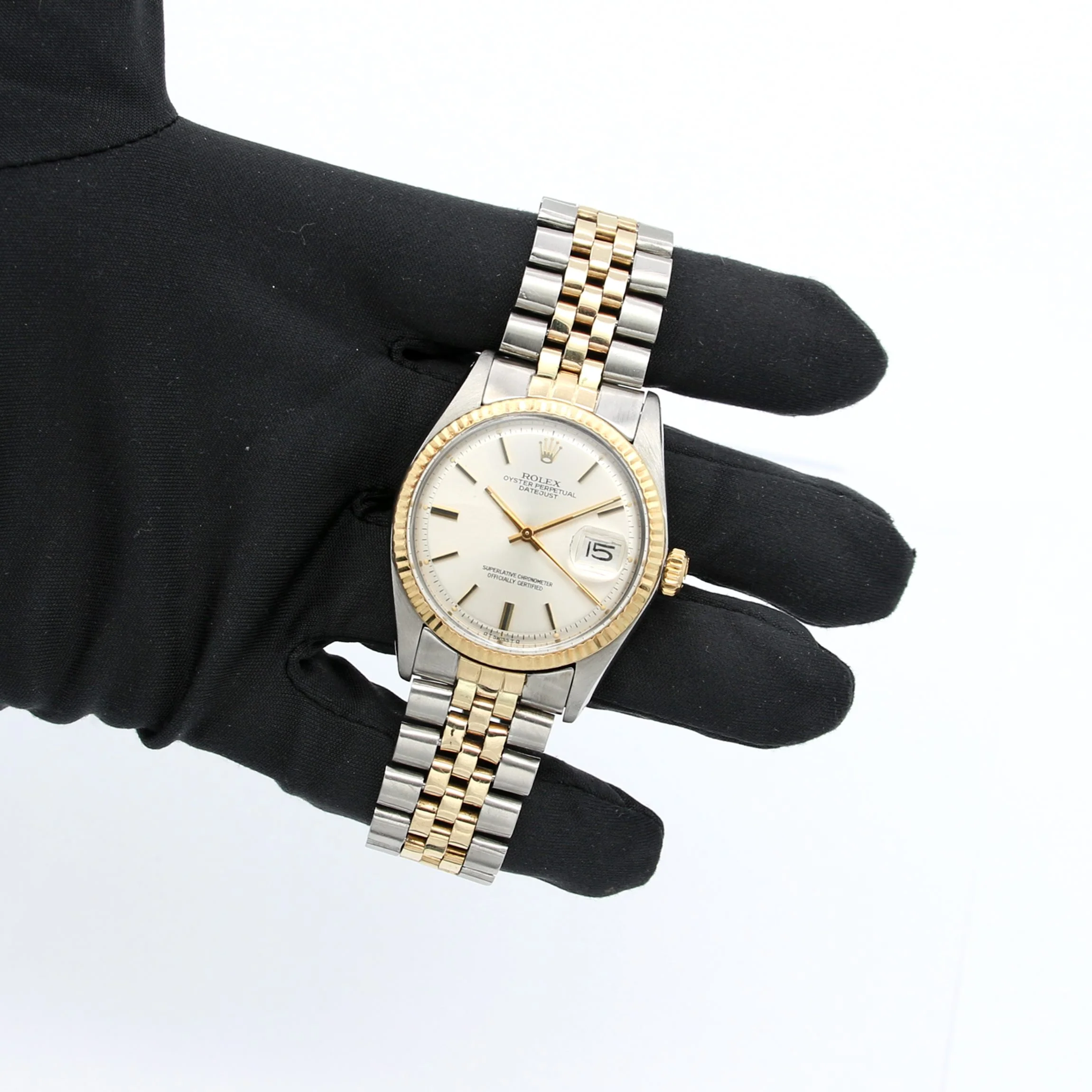 Rolex Datejust ref. 1601 - Steel/Yellow Gold - Silver dial - Jubilee Bracelet - Image 3