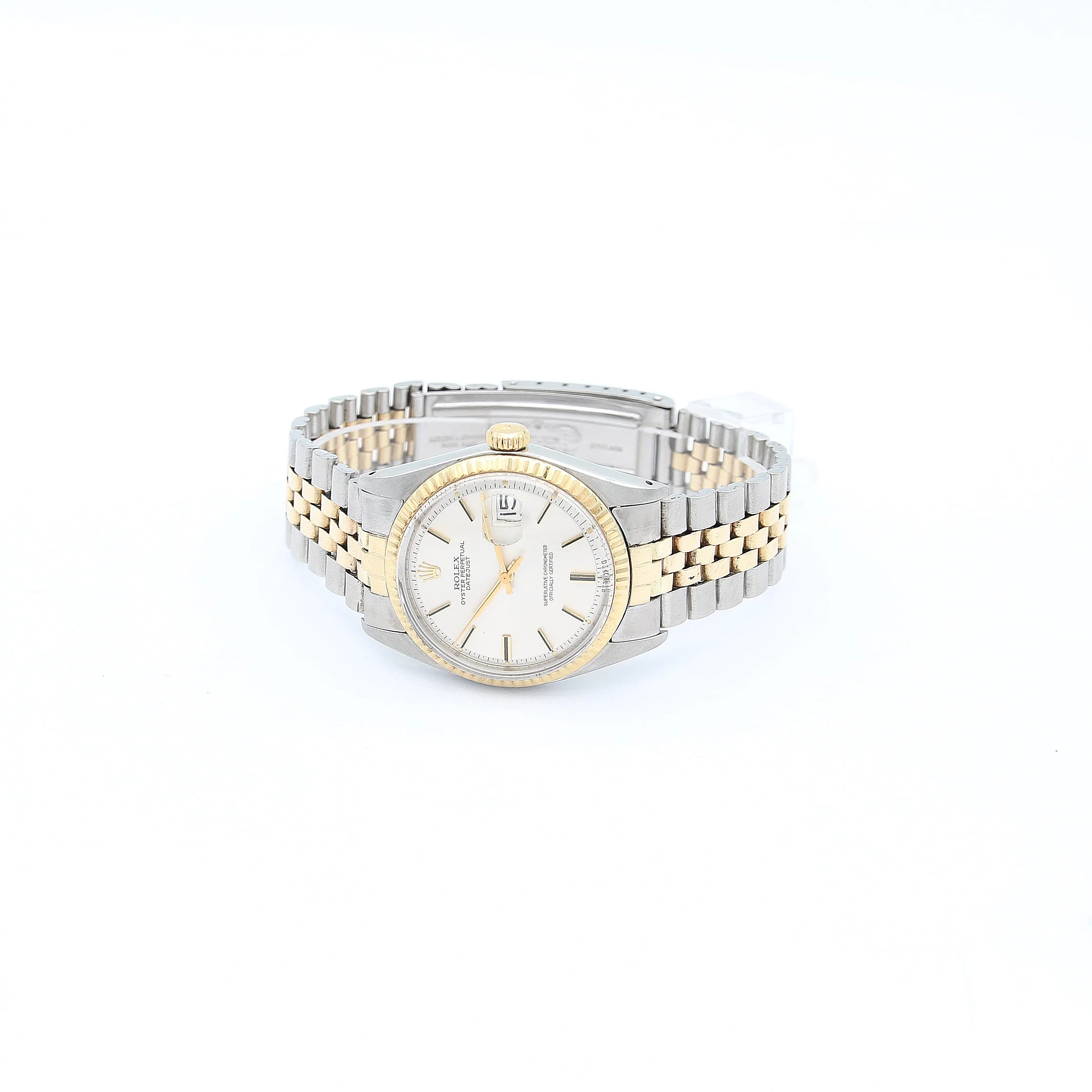 Rolex Datejust ref. 1601 - Steel/Yellow Gold - Silver dial - Jubilee Bracelet - Image 4