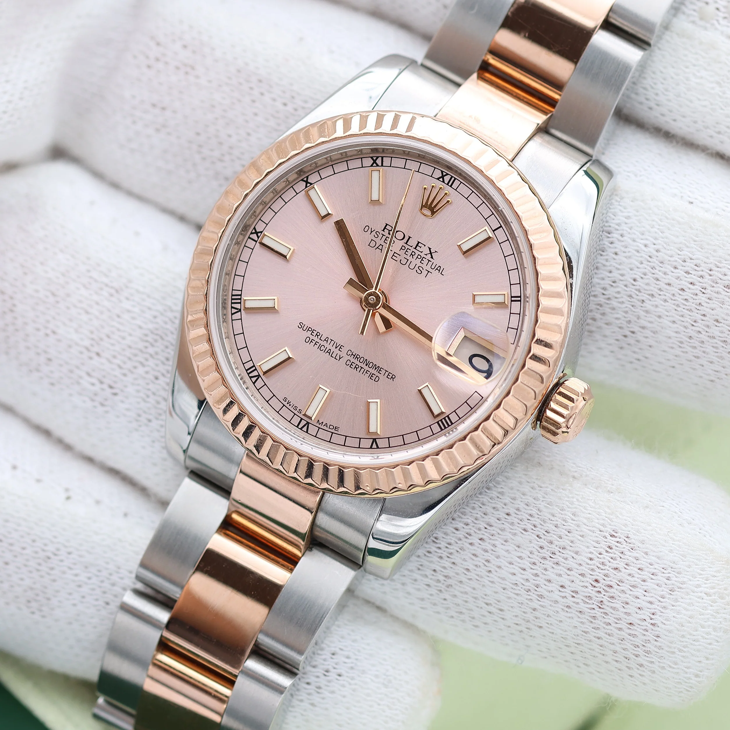 Rolex Datejust 31 ref. 178271 Sundust Dial - Oyster - Full Set - Image 3