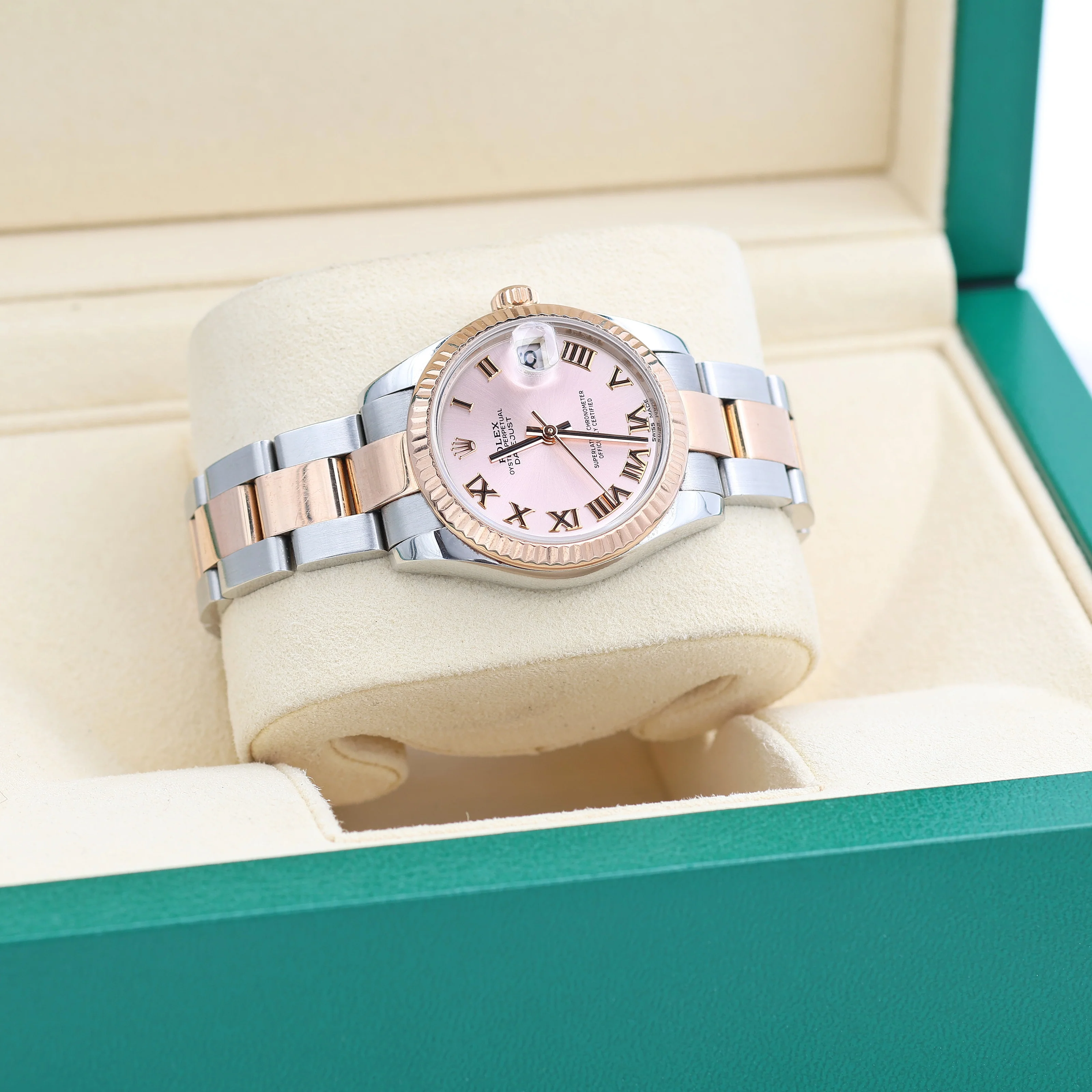 Rolex Datejust 31 ref. 178271 Sundust Roman Dial - Oyster - Full Set - Image 2