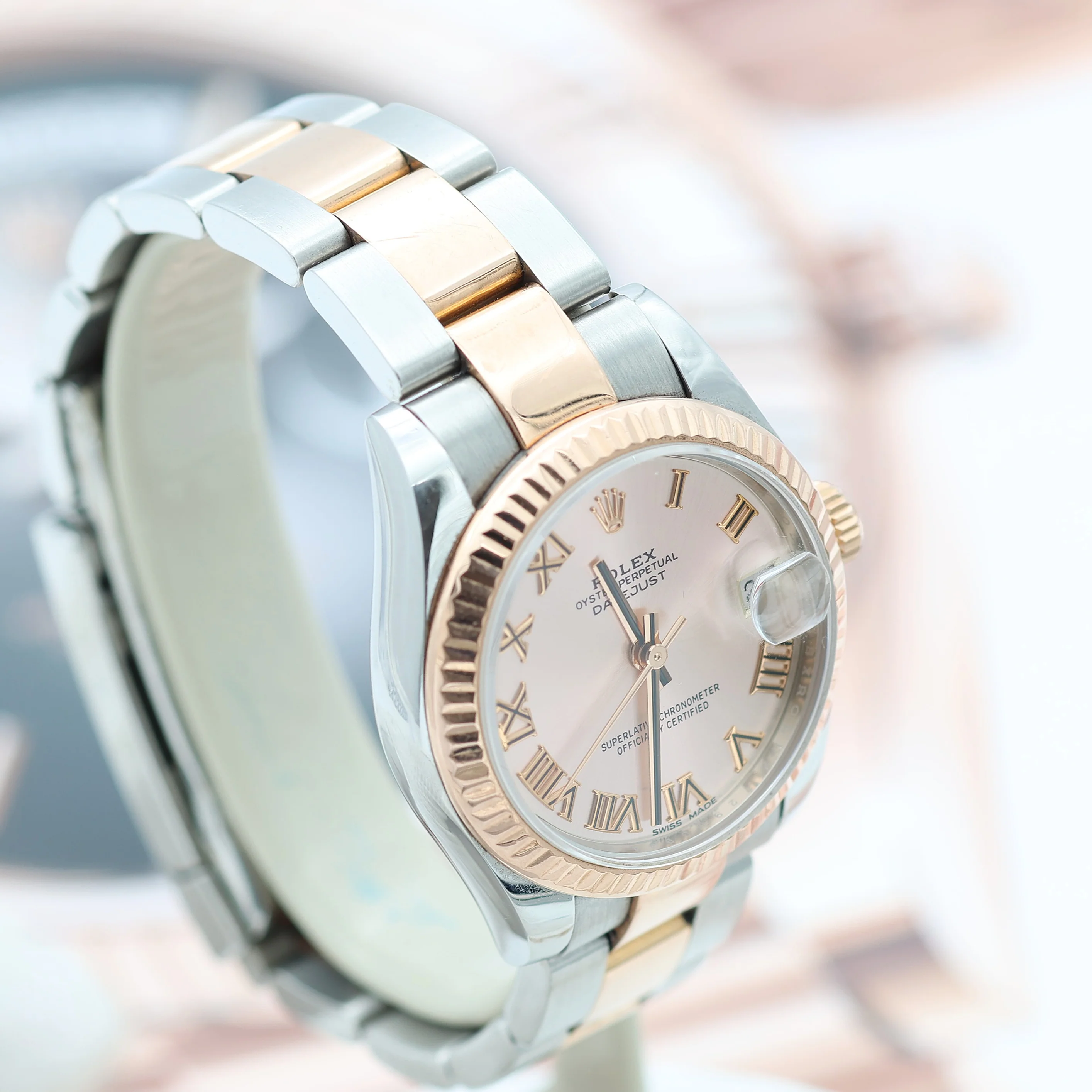 Rolex Datejust 31 ref. 178271 Sundust Roman Dial - Oyster - Full Set - Image 5