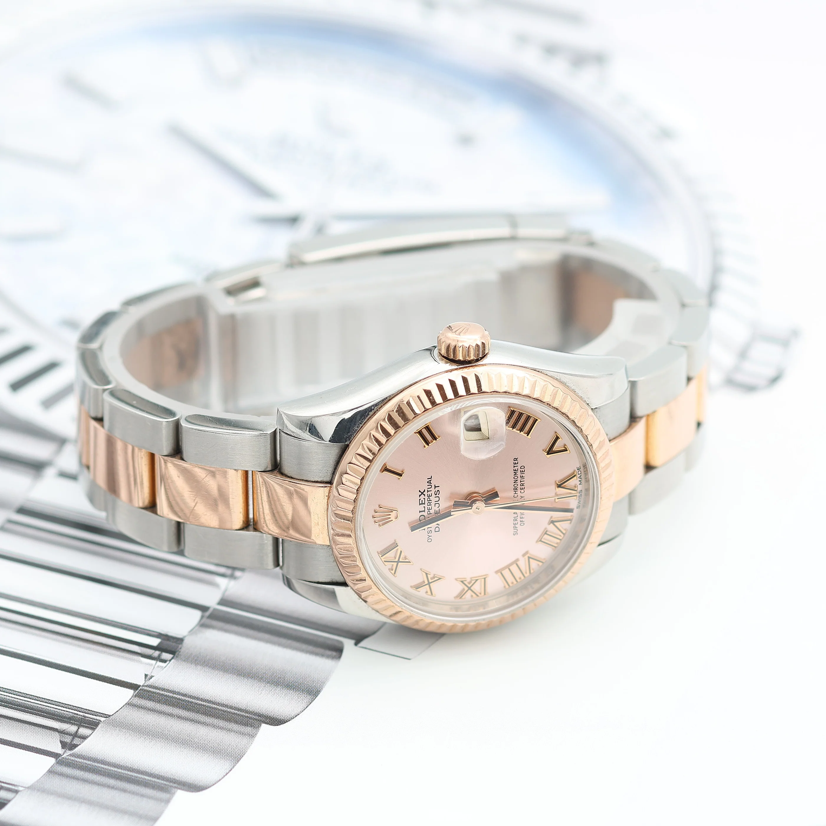 Rolex Datejust 31 ref. 178271 Sundust Roman Dial - Oyster - Full Set - Image 7