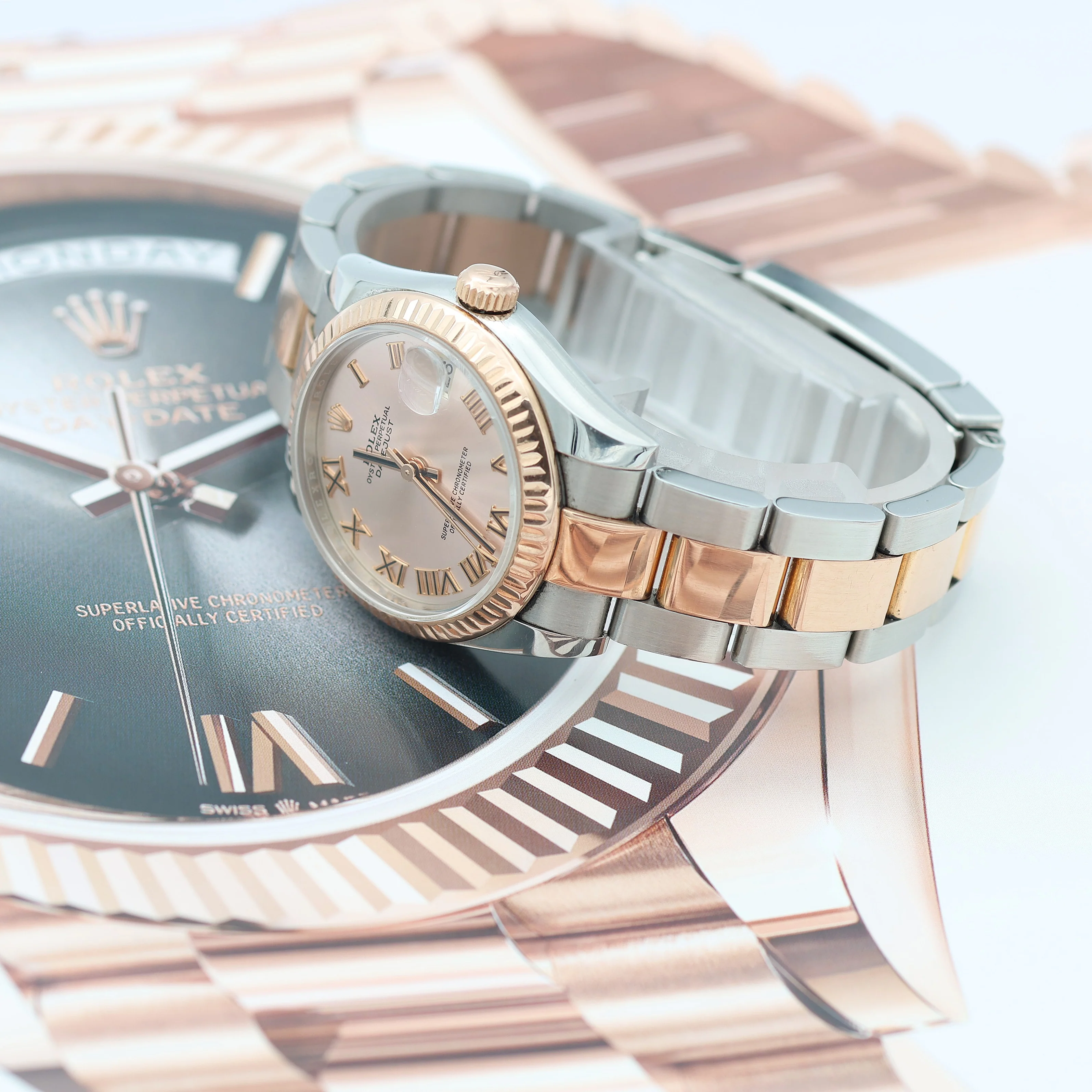 Rolex Datejust 31 ref. 178271 Sundust Roman Dial - Oyster - Full Set - Image 9