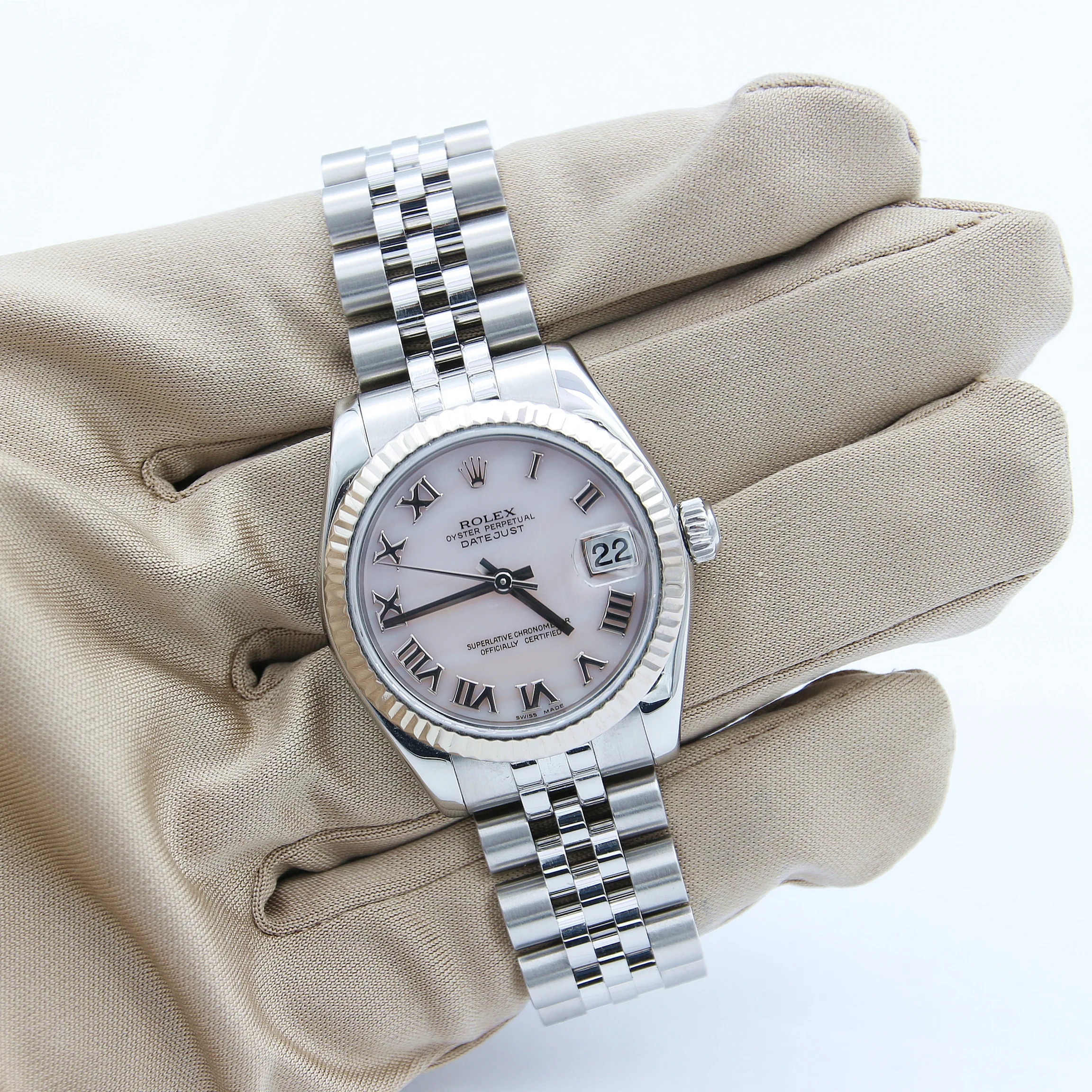Rolex Datejust 31 ref. 178274 MOP dial Jubilee - Full Set - Image 3