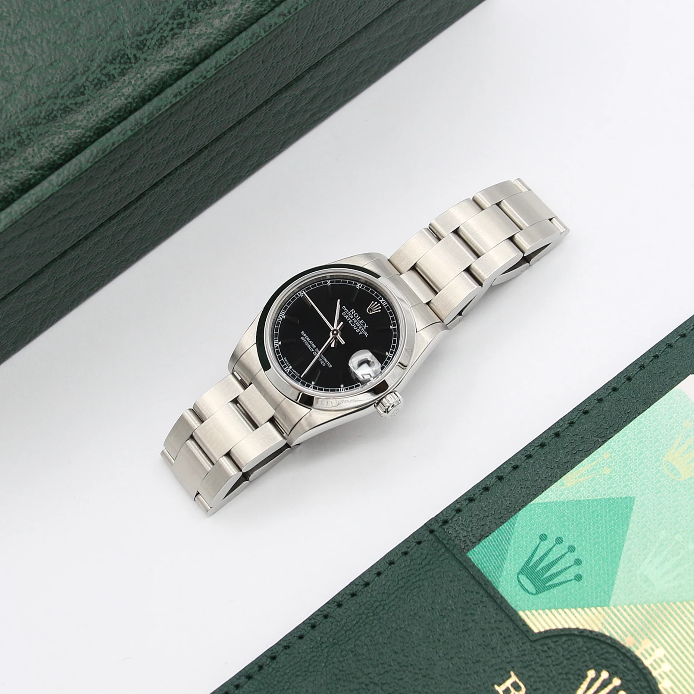Rolex Datejust 31 ref. 78240 Black dial - with Warranty Rolex