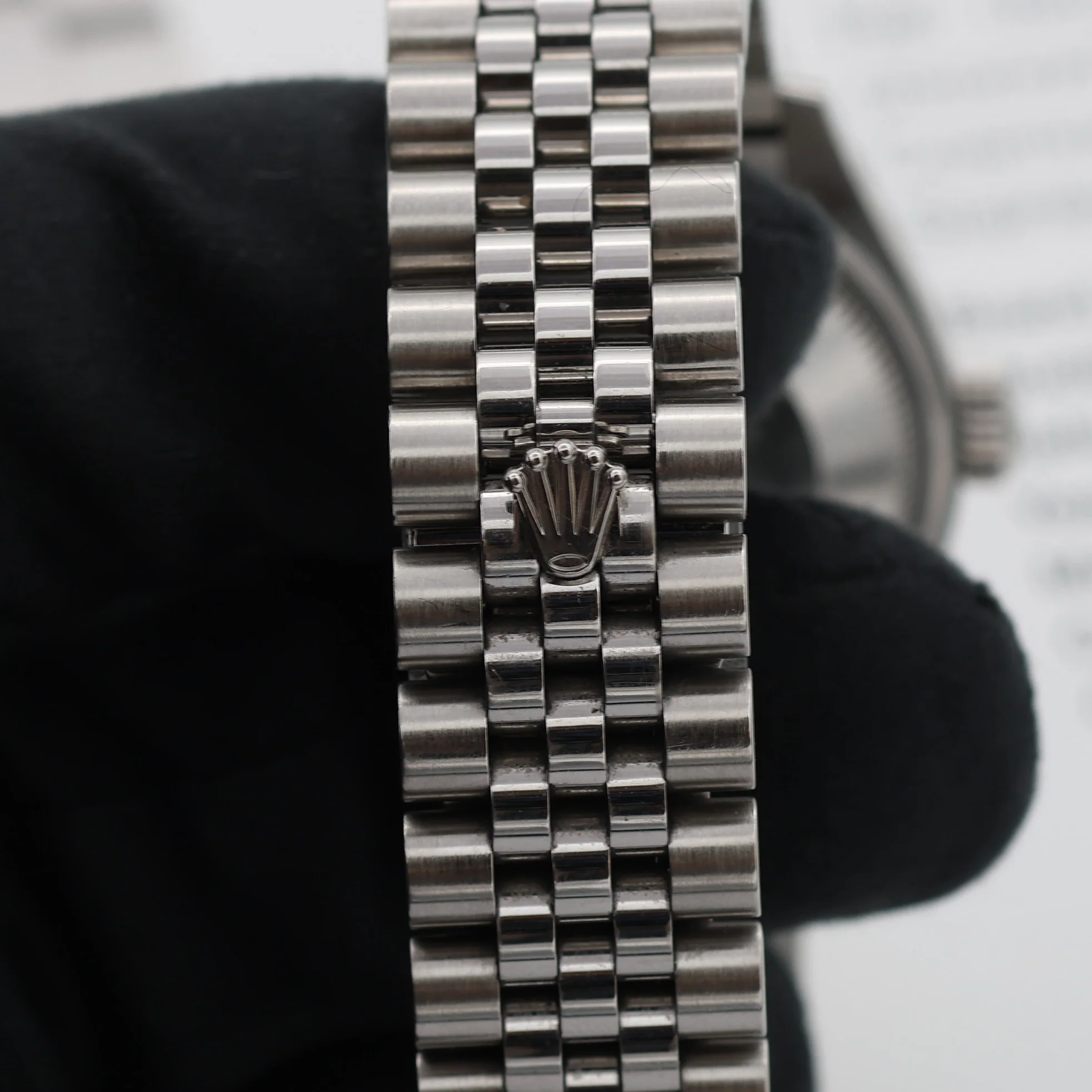Rolex Datejust 31mm ref. 278274 Black/Grey Diamonds Dial - Jubilee Bracelet - Full Set - Image 14
