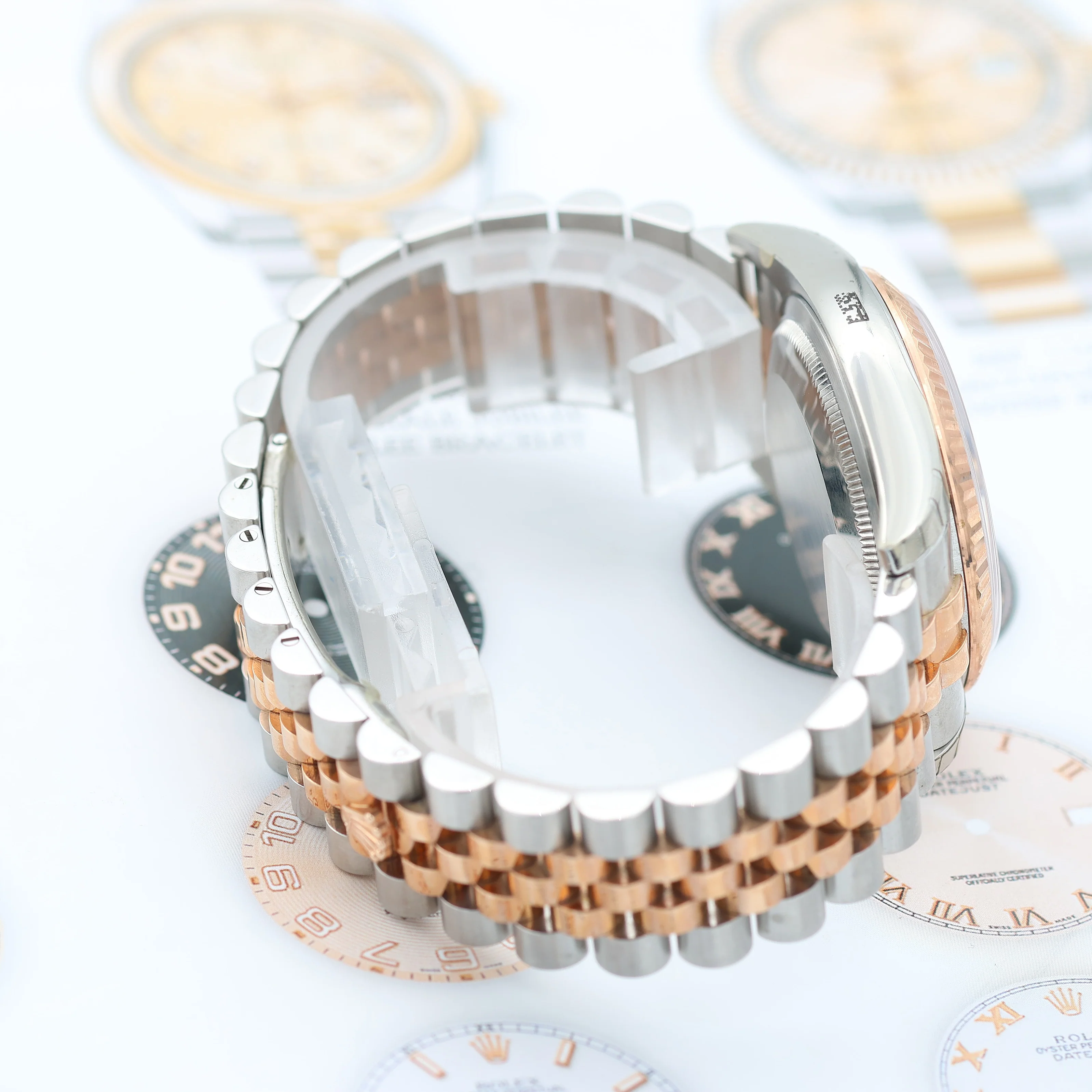 Rolex Datejust 36 ref. 116231 White Roman Dial - Steel/Rose Gold Jubilee - Full Set - Image 9